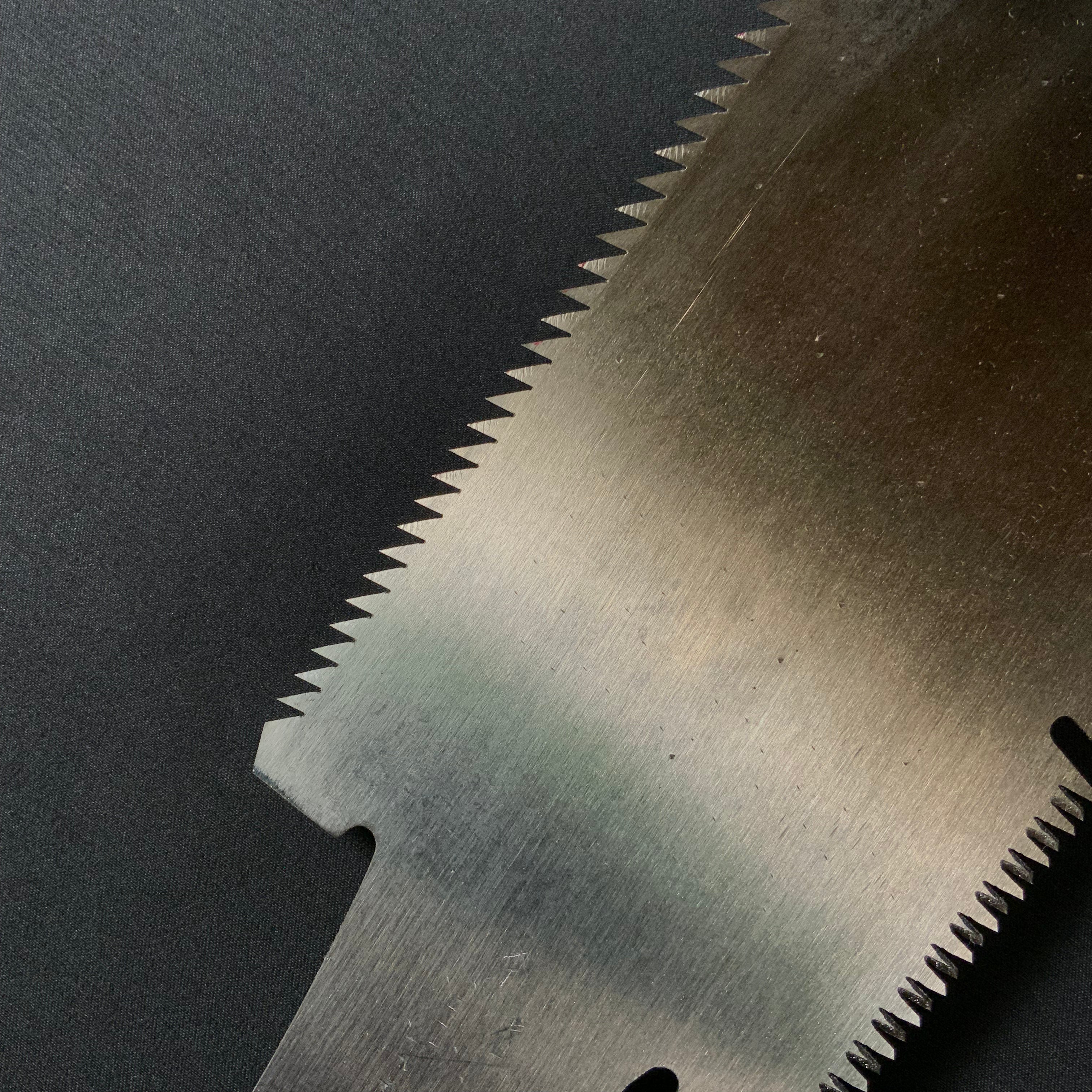 #228 Inosuke Nagakatsu Double Edge Saw Eddy Type Handles set For Soft Wood 伊之助 長勝鋸 渦巻き柄 両刃鋸 針葉材用 265mm