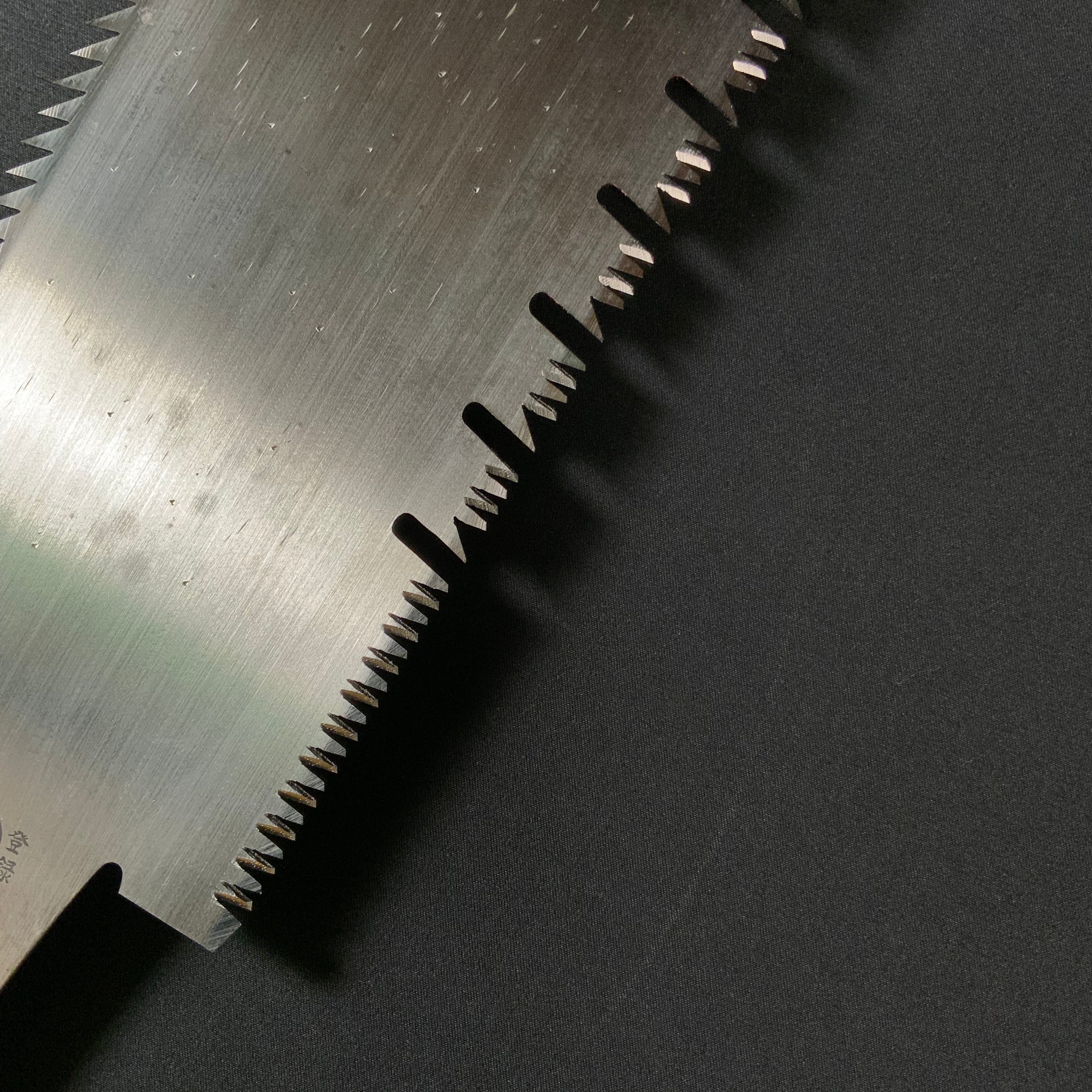 #229 Nagakatsu Double Edge Saw Eddy Type Handles set by Kurashige For Softwood 長勝鋸 渦巻き柄 両刃鋸 針葉材用 275mm