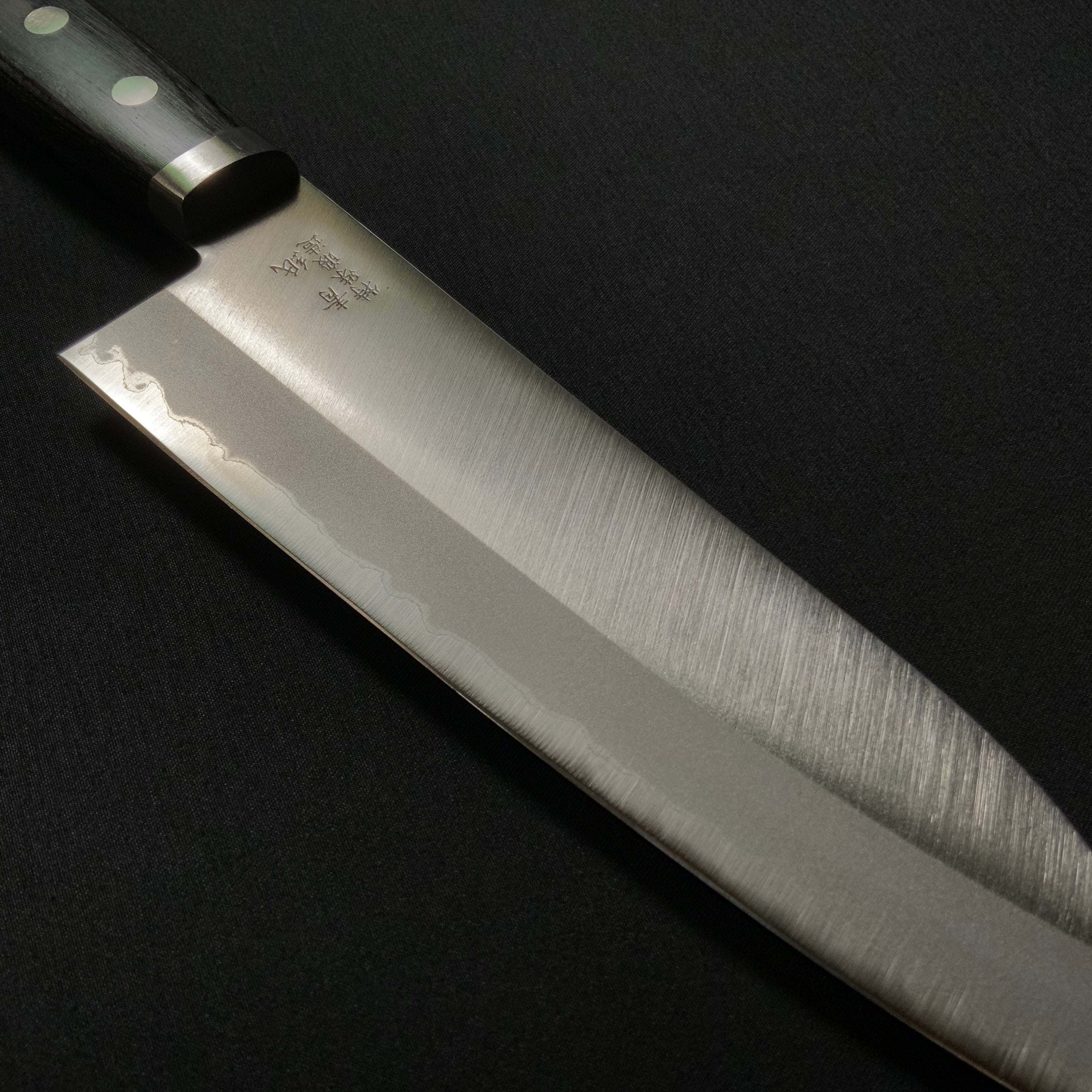 三徳包丁 青紙付 165mm Santoku Bocho with blue steel
