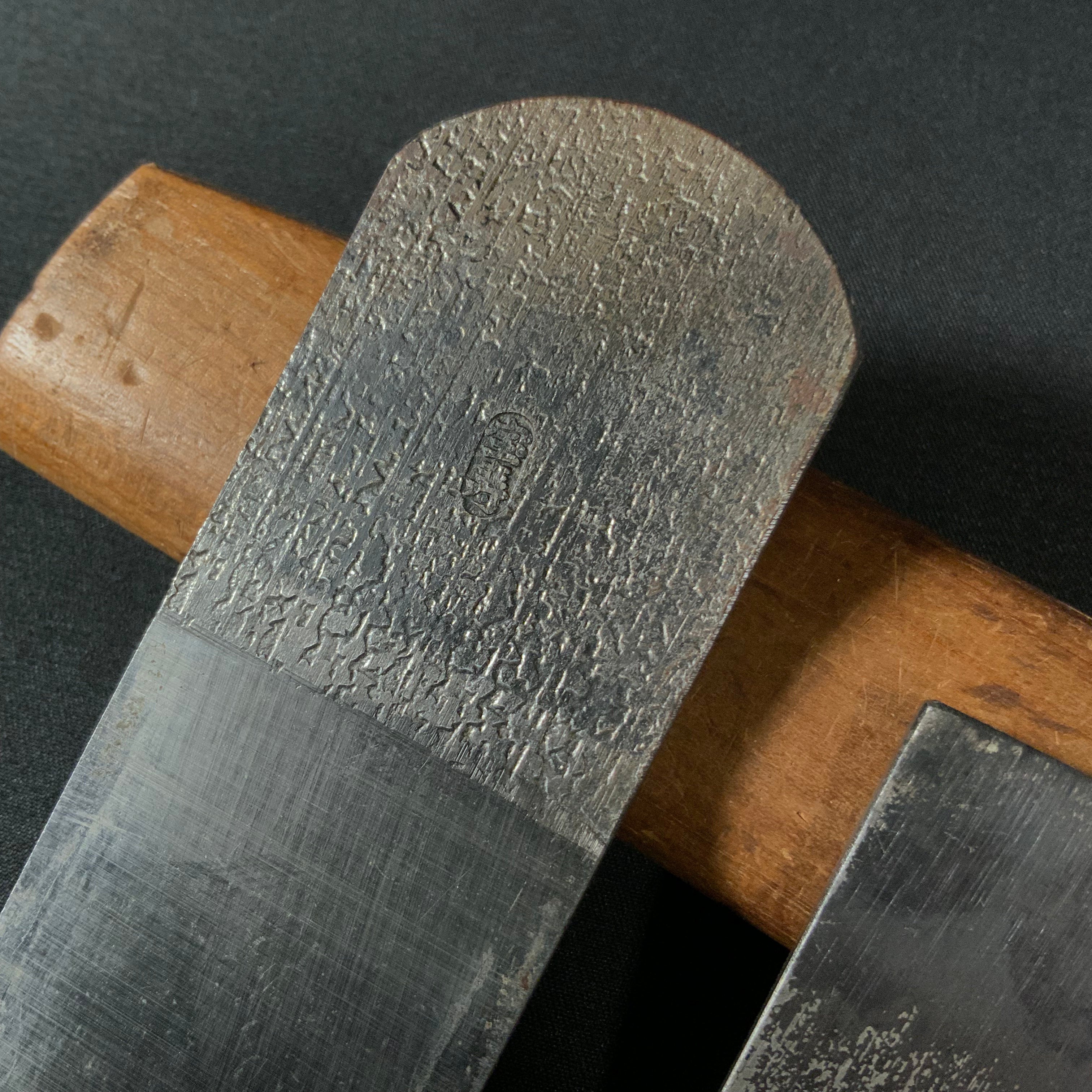 Rounding Plane Blue Steel (Uchimaru Kanna) made by Komori 小森作 内丸鉋合付 青紙鋼