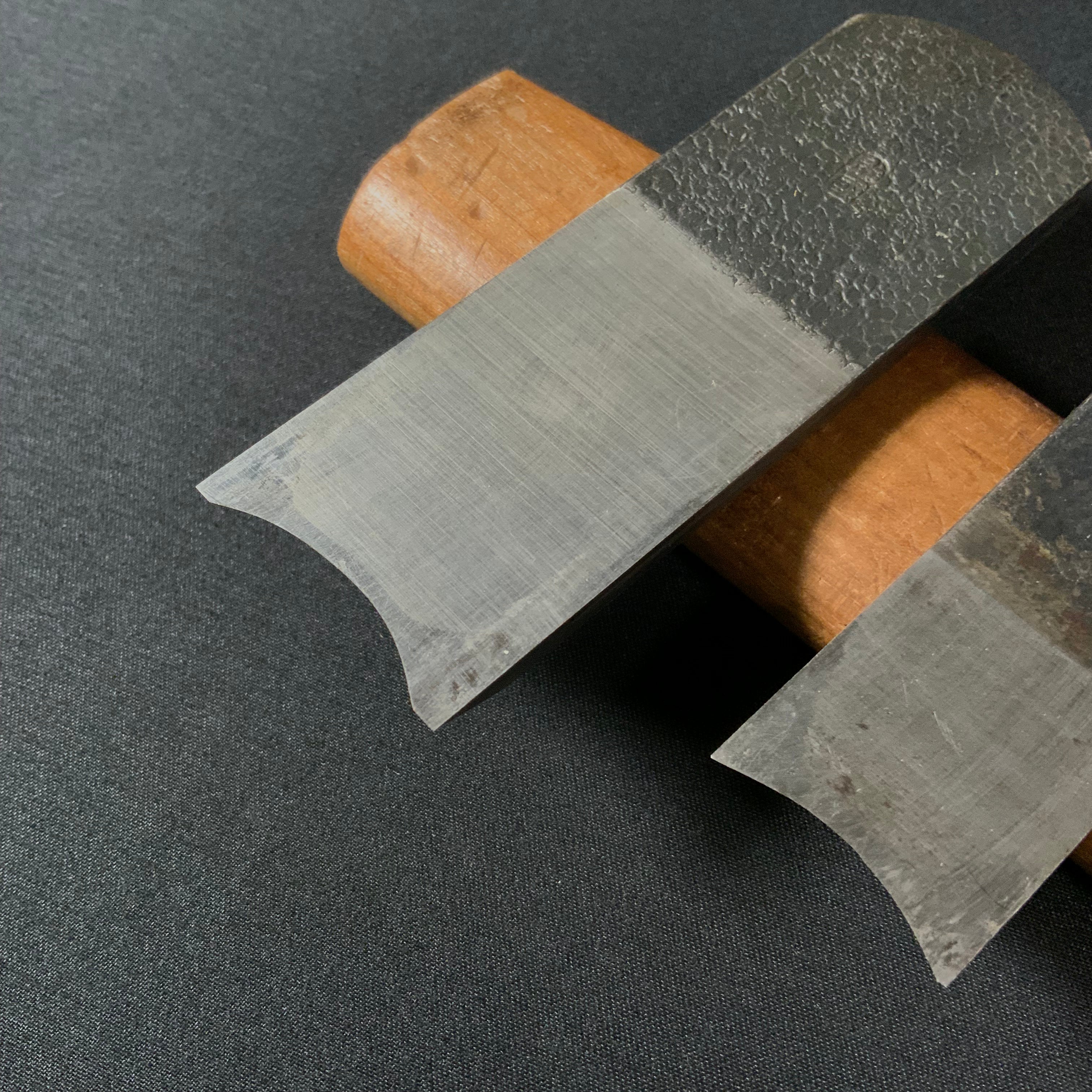 Rounding Plane Blue Steel (Uchimaru Kanna) made by Komori 小森作 内丸鉋合付 青紙鋼