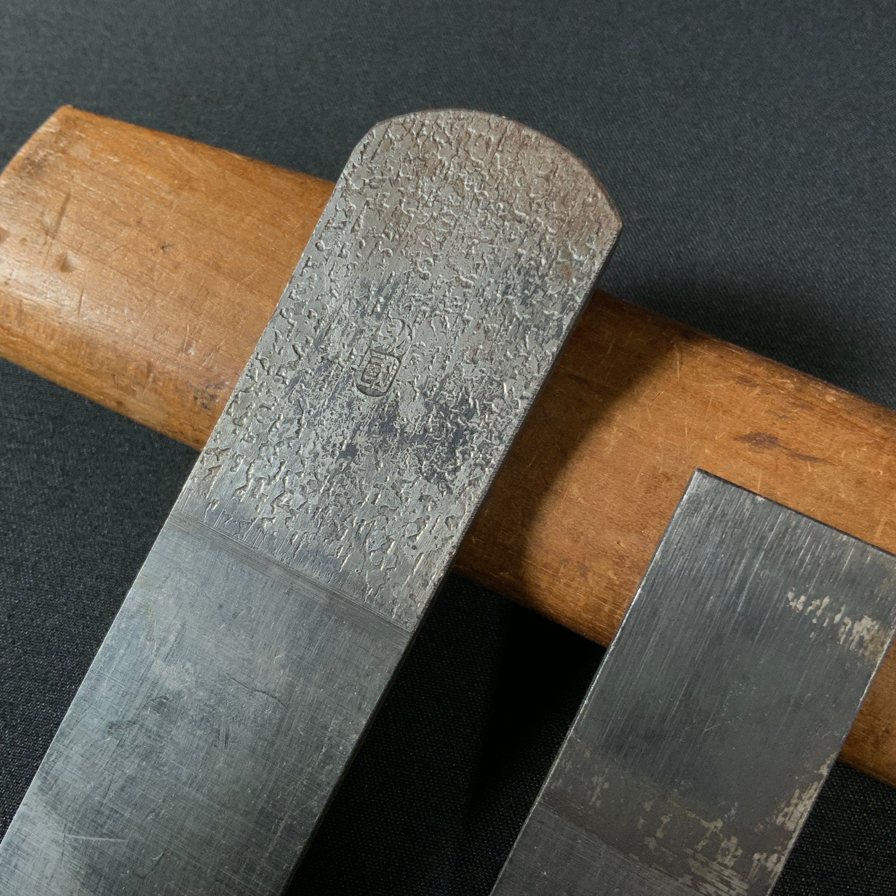 Rounding Plane Blue Steel (Uchimaru Kanna) made by Komori 小森作 内丸鉋合付 青紙鋼