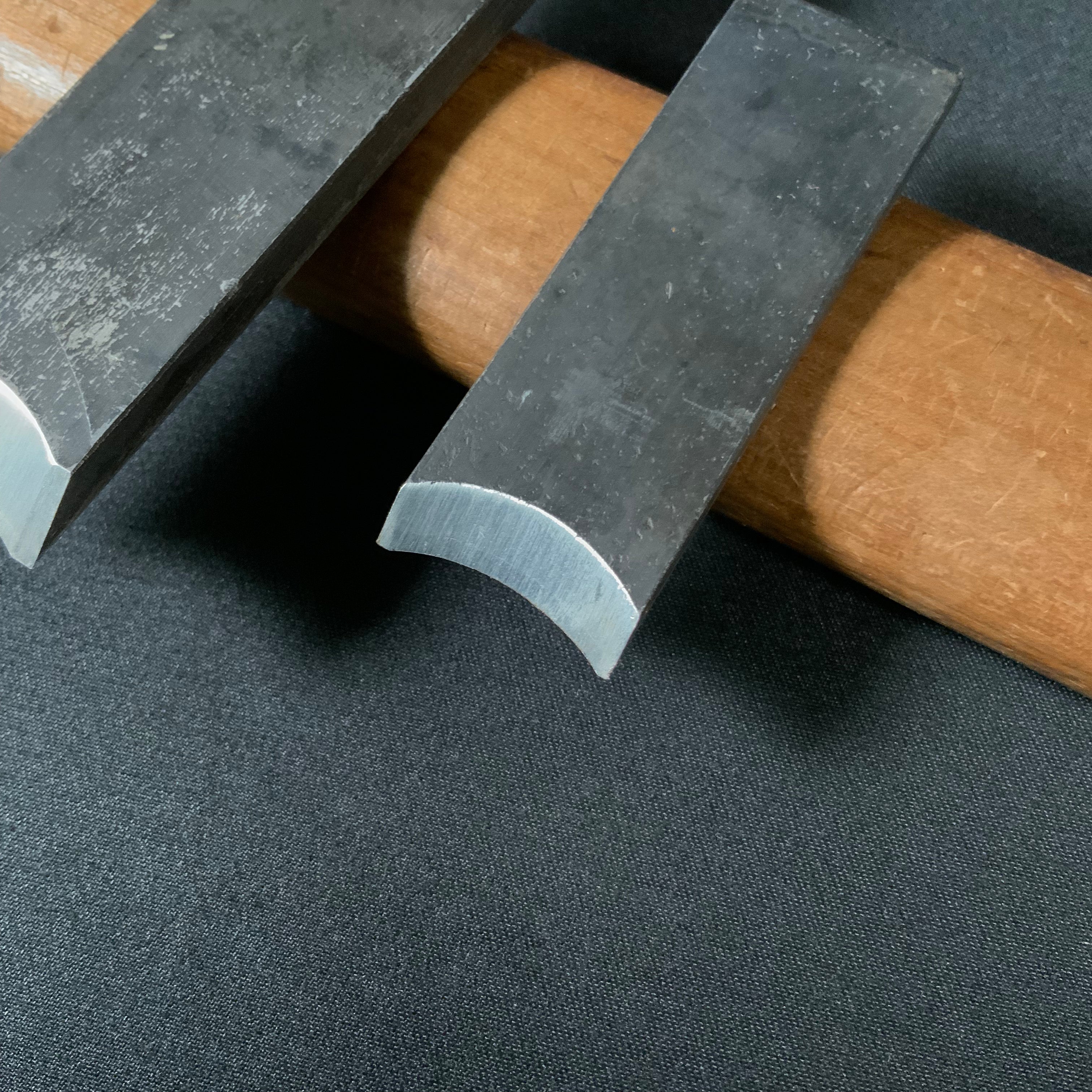 Rounding Plane Blue Steel (Uchimaru Kanna) made by Komori 小森作 内丸鉋合付 青紙鋼