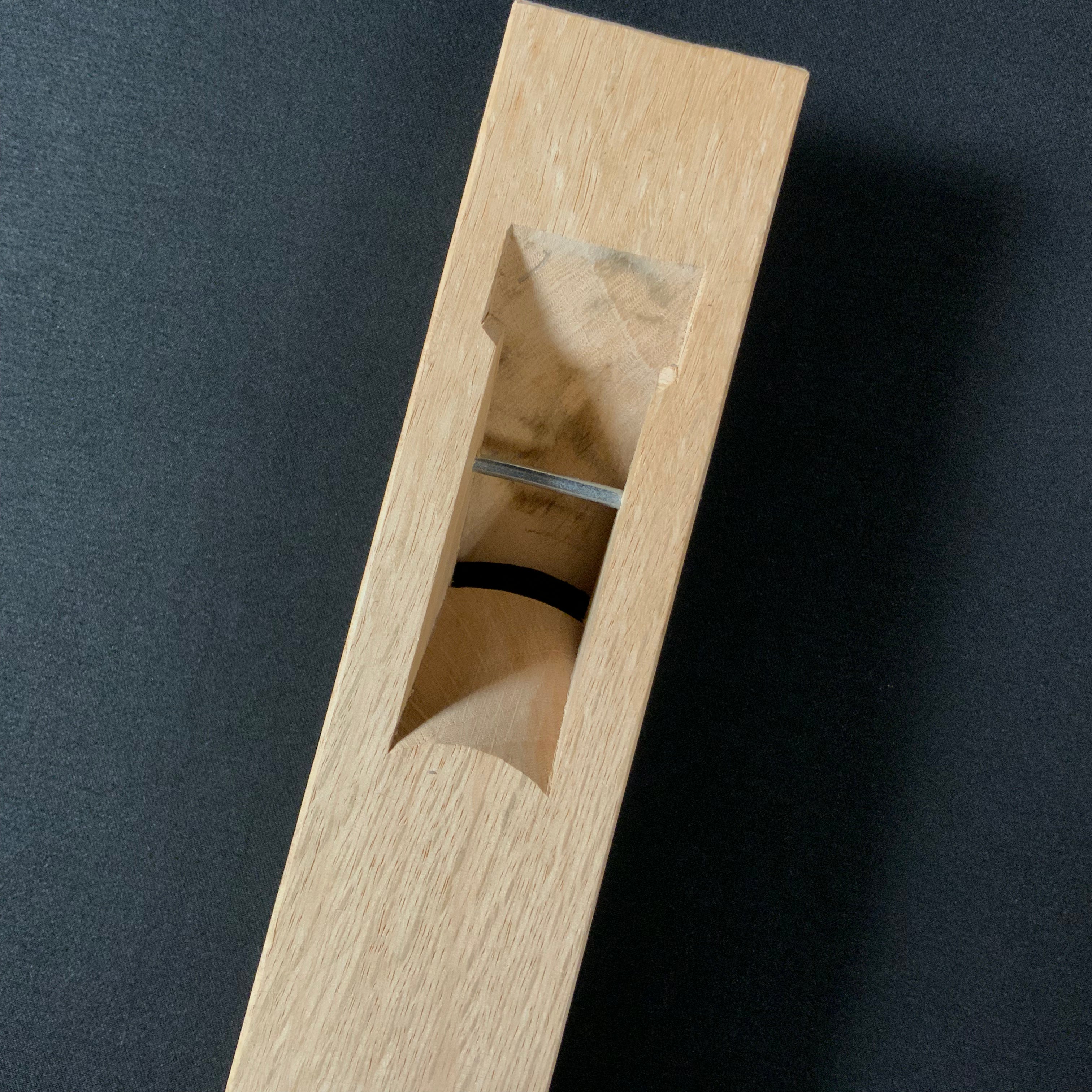 Rounding Plane Blue Steel (Uchimaru Kanna) made by Komori 小森作 内丸鉋合付 青紙鋼