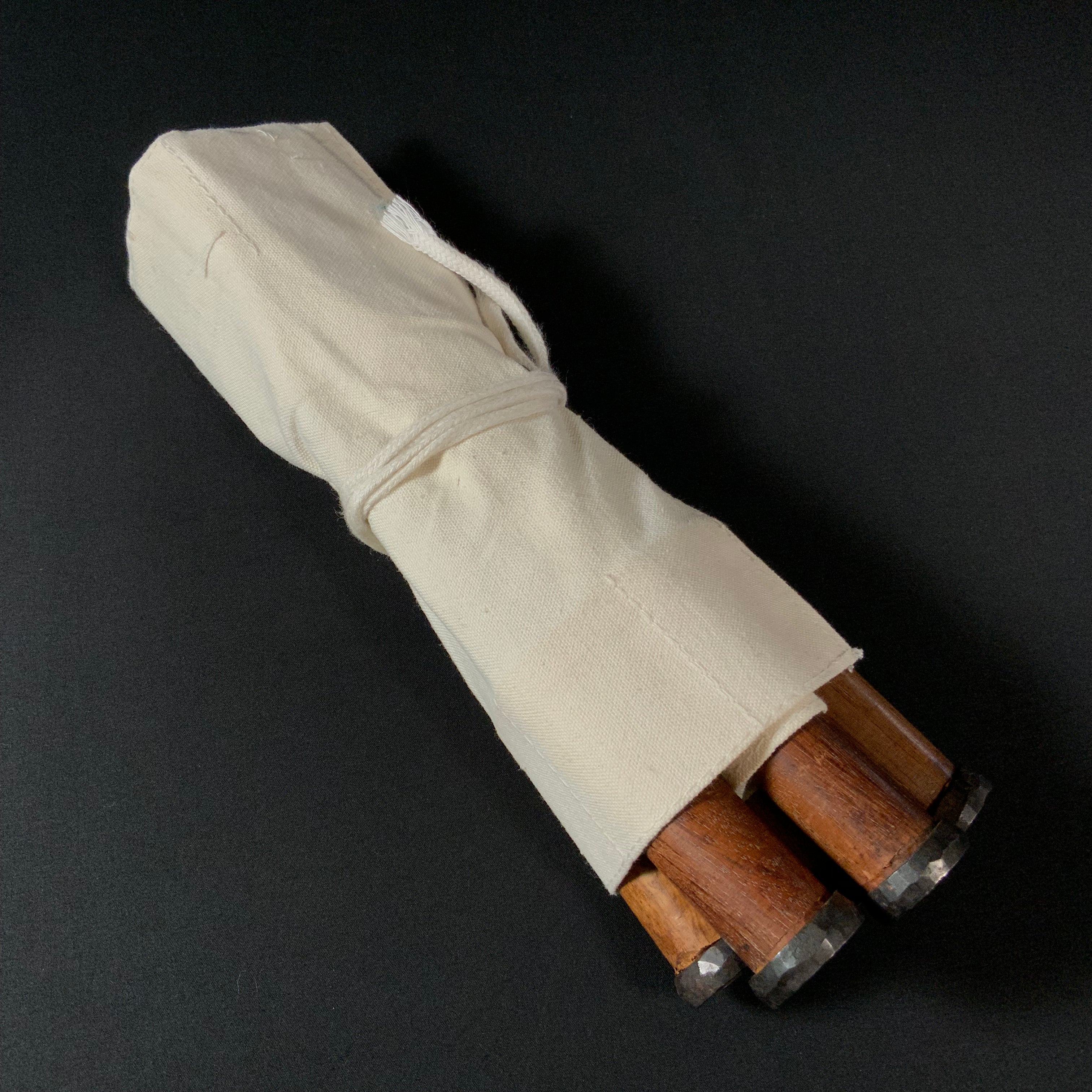 掘出し物 二代目左久作 叩き鑿 池上喬庸作 Old stock #1 Hidari Hisasaku 2rd Timber chisels by Ikegami Takanobu Tatakinomi