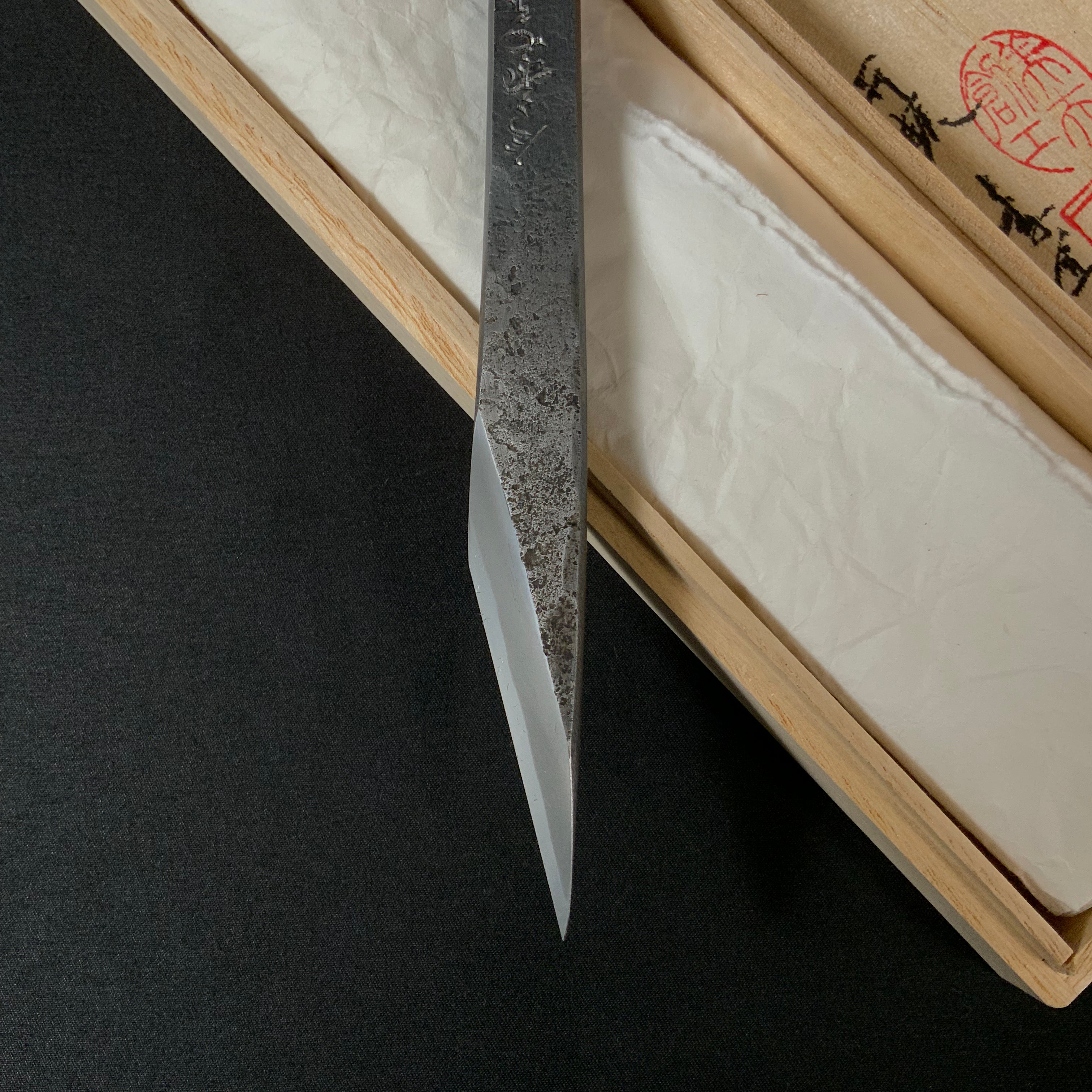 Jiyujizai Right hand Kiridashi kinfe by Sozen Carving 自由自在 素全作 切出し小刀 右 18mm