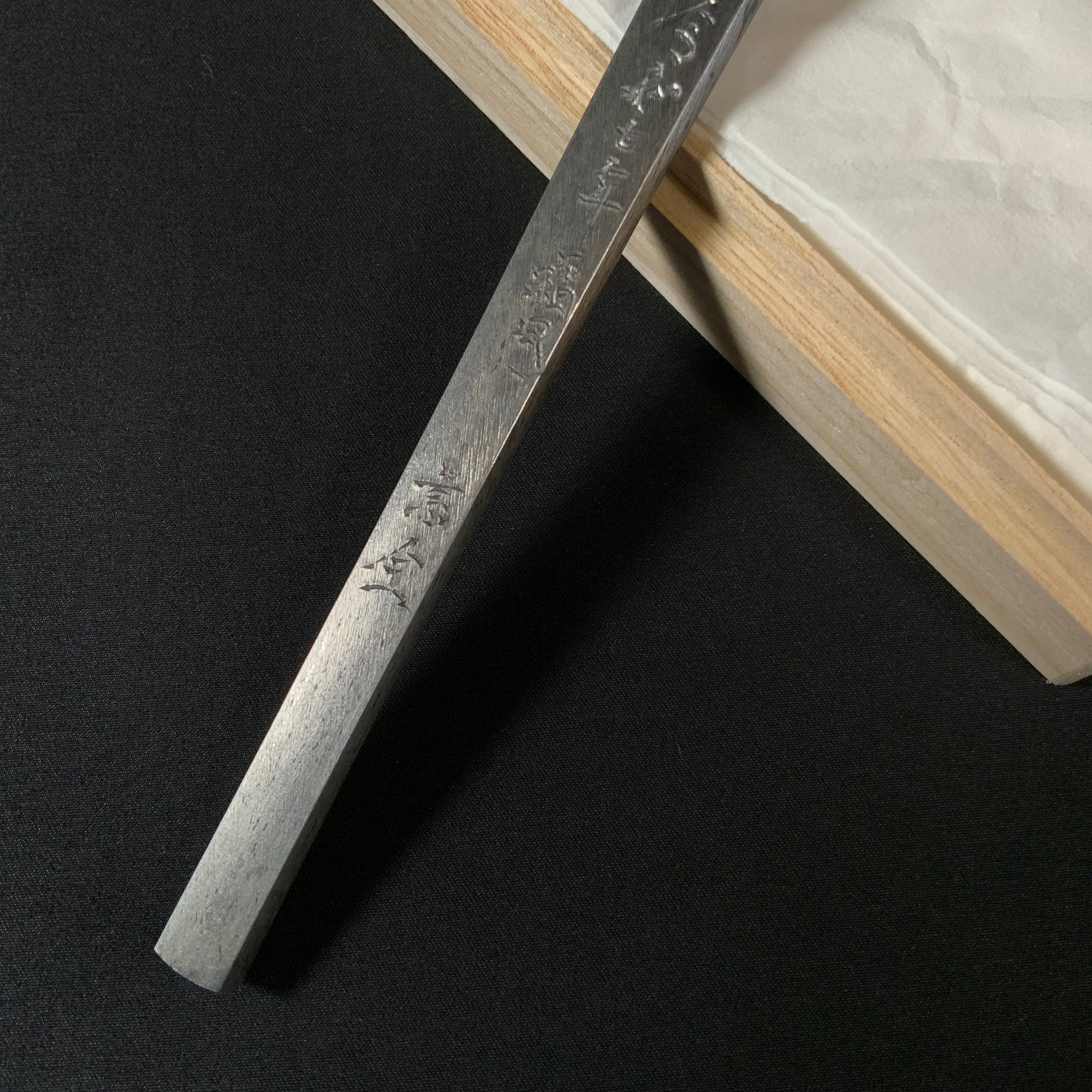 Mid-Autumn Right hand Kiridashi kinfe by Sozen Carving 中秋 素全作 切出し小刀 右 12mm