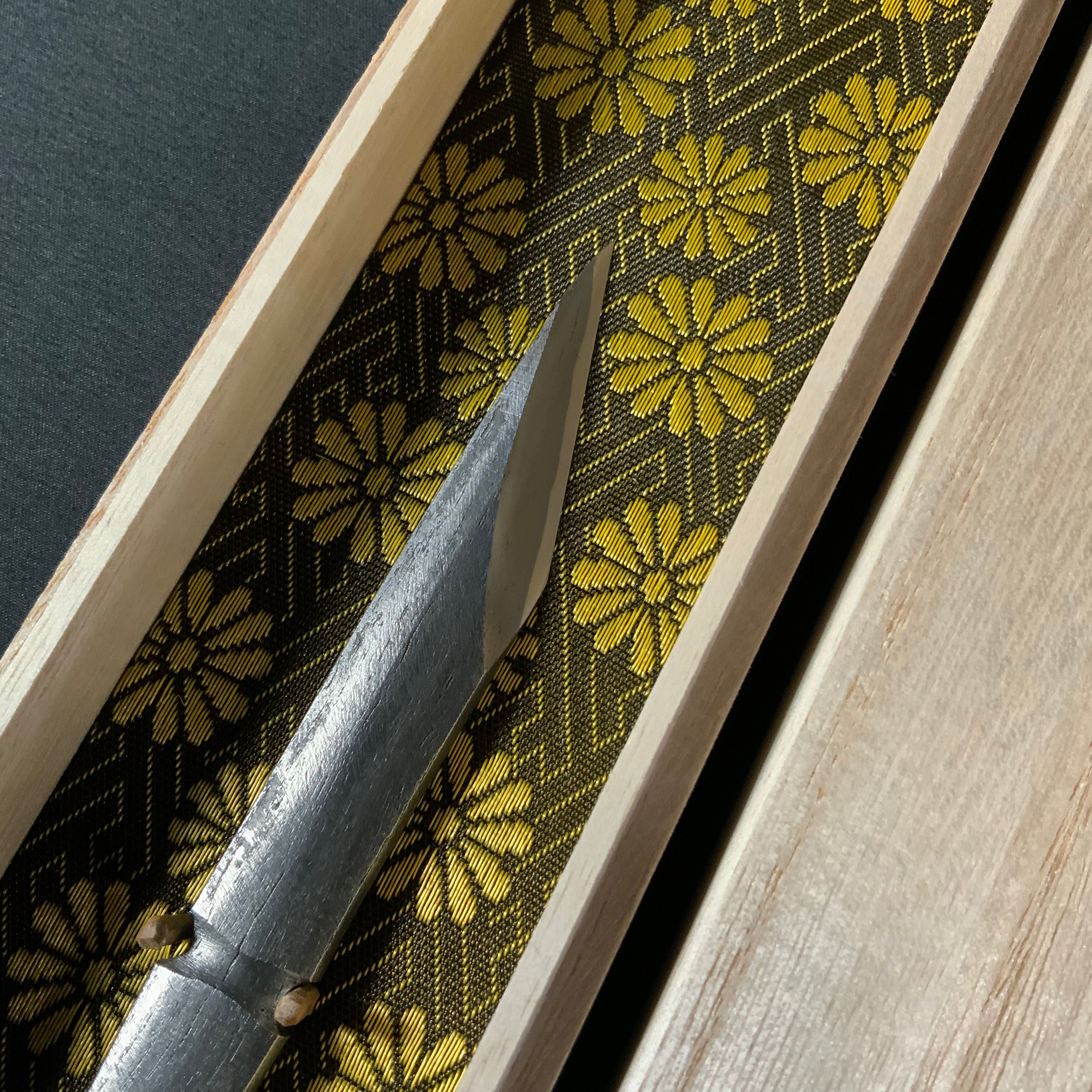 Reversion Right hand Kiridashi kinfe by Sozen Carving 反者道之動 素全作 切出し小刀 右 15mm