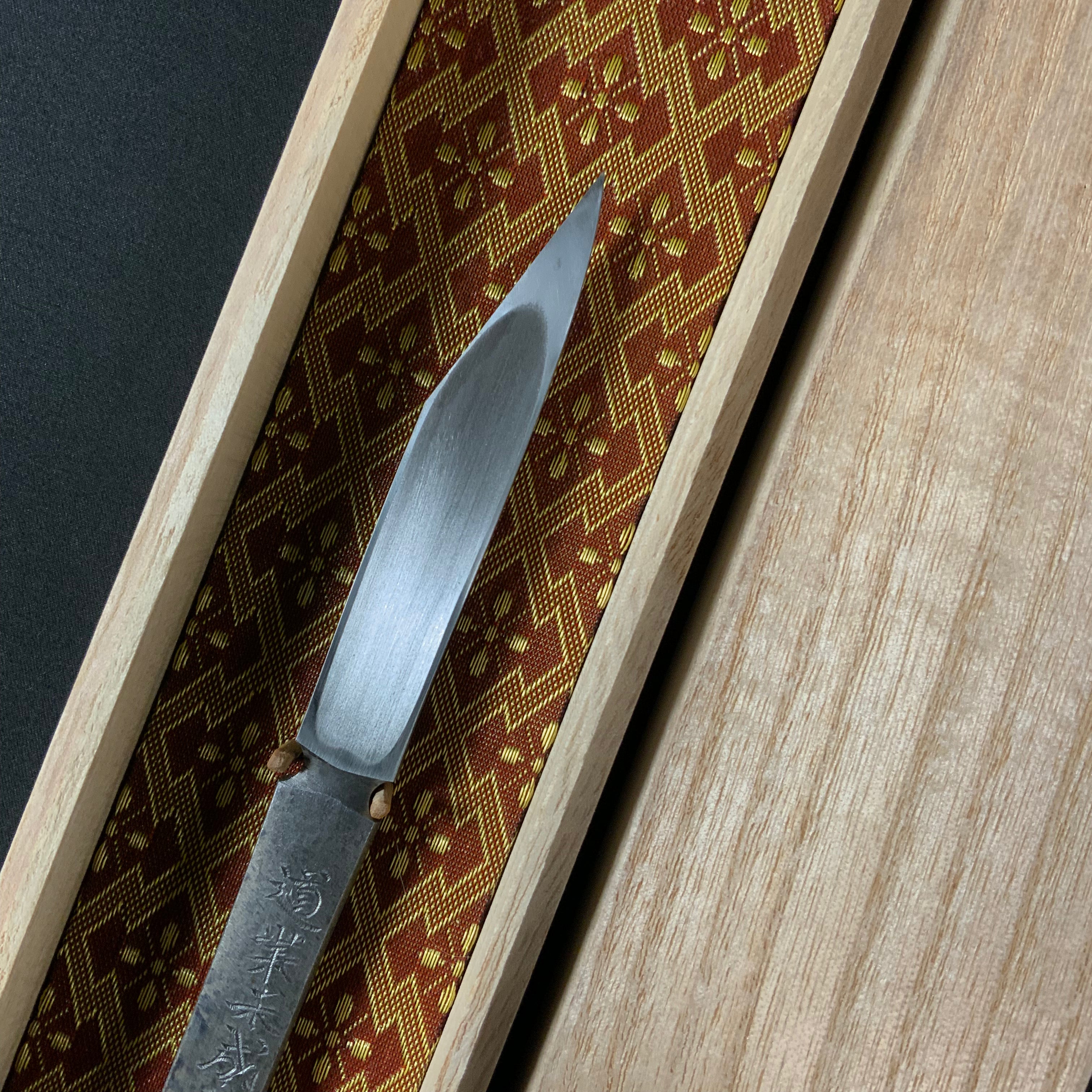 Dai nanajuichi kyo Right hand Kiridashi kinfe by Sozen Carving 第七十一凶 素全作 切出し小刀 右 15mm