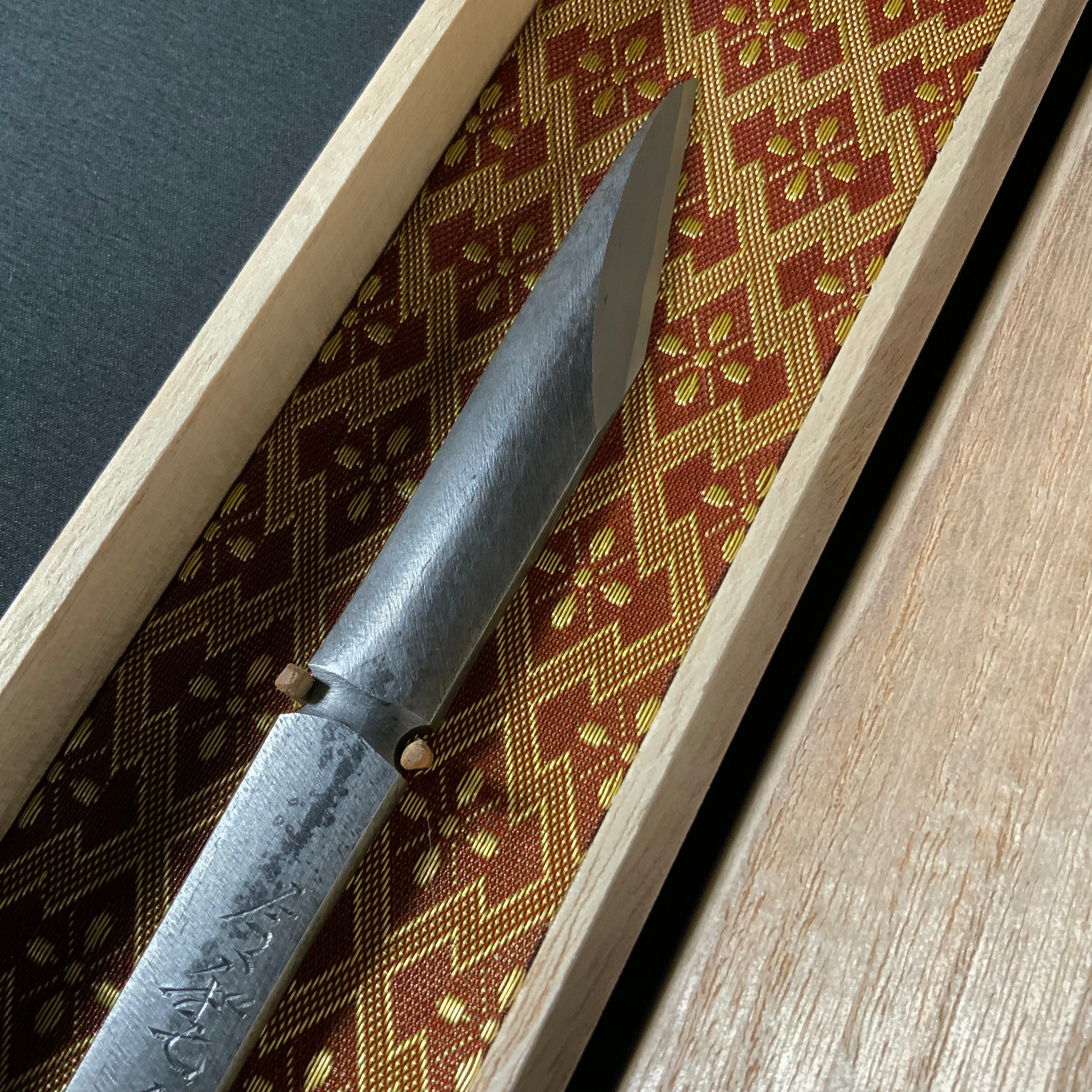 Dai nanajuichi kyo Right hand Kiridashi kinfe by Sozen Carving 第七十一凶 素全作 切出し小刀 右 15mm