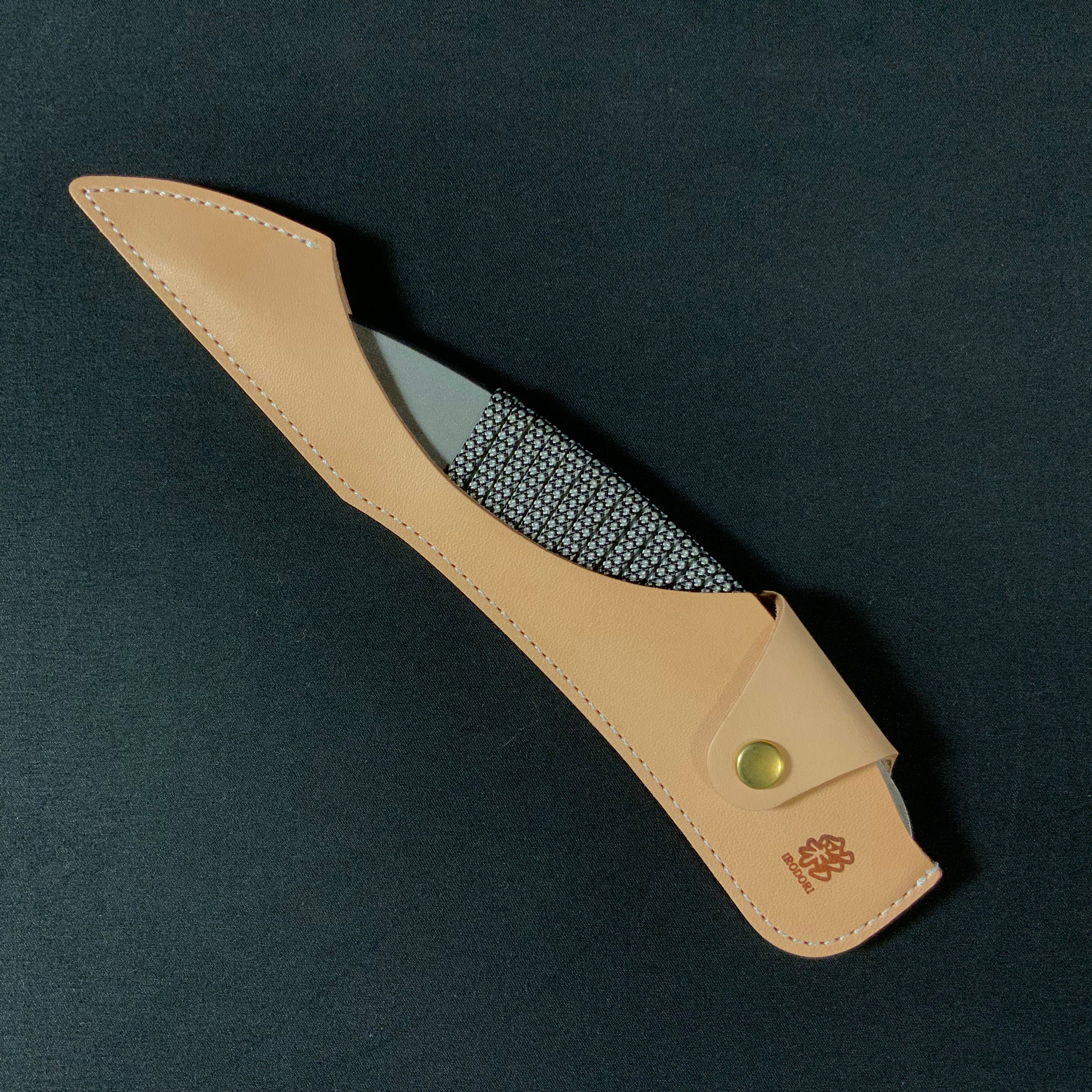 平常心 道 ハイス木彫小刀 ~忍び刀~ Ninja Knife by Heijoshin Michi High Speed Steel Kiridashi