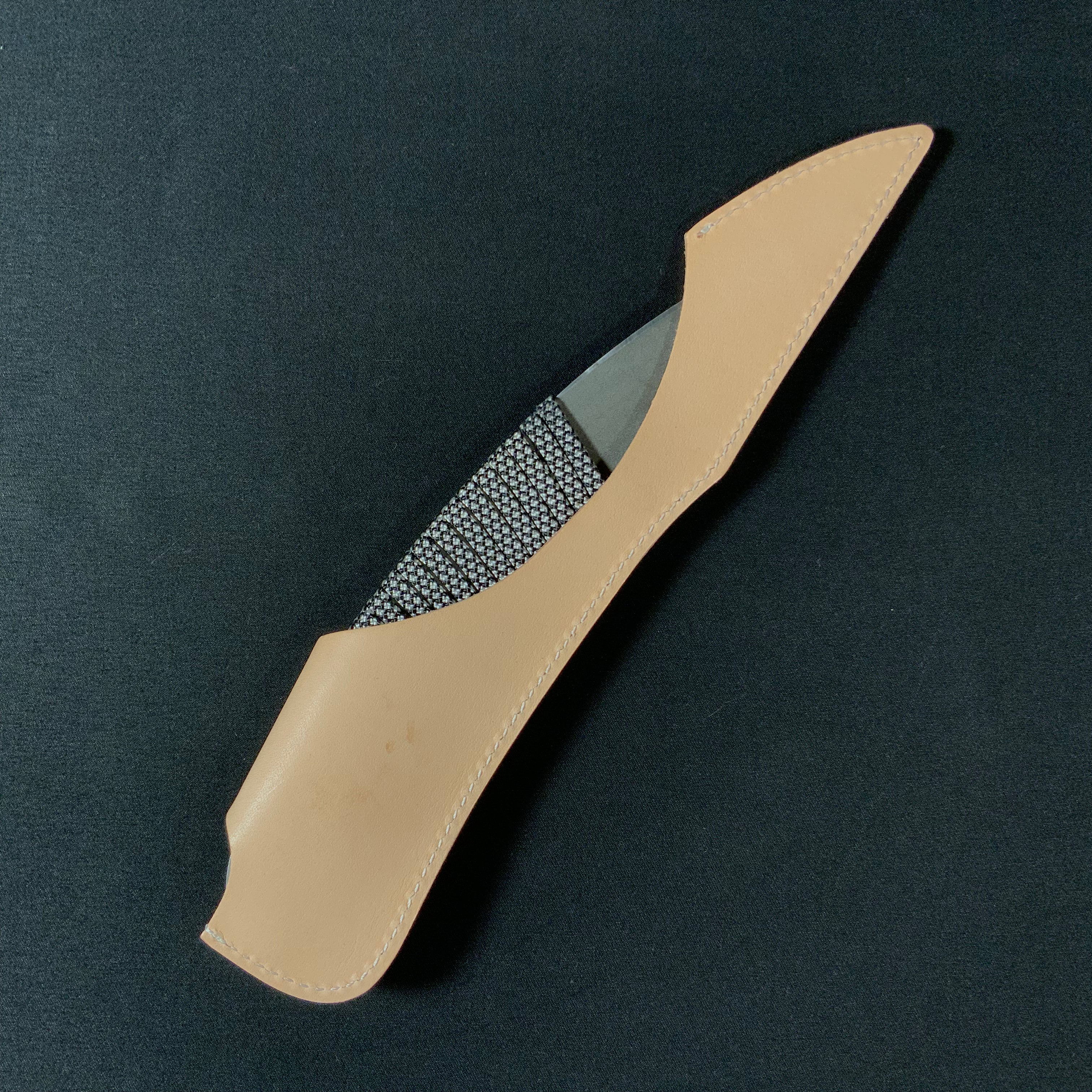 平常心 道 ハイス木彫小刀 ~忍び刀~ Ninja Knife by Heijoshin Michi High Speed Steel Kiridashi