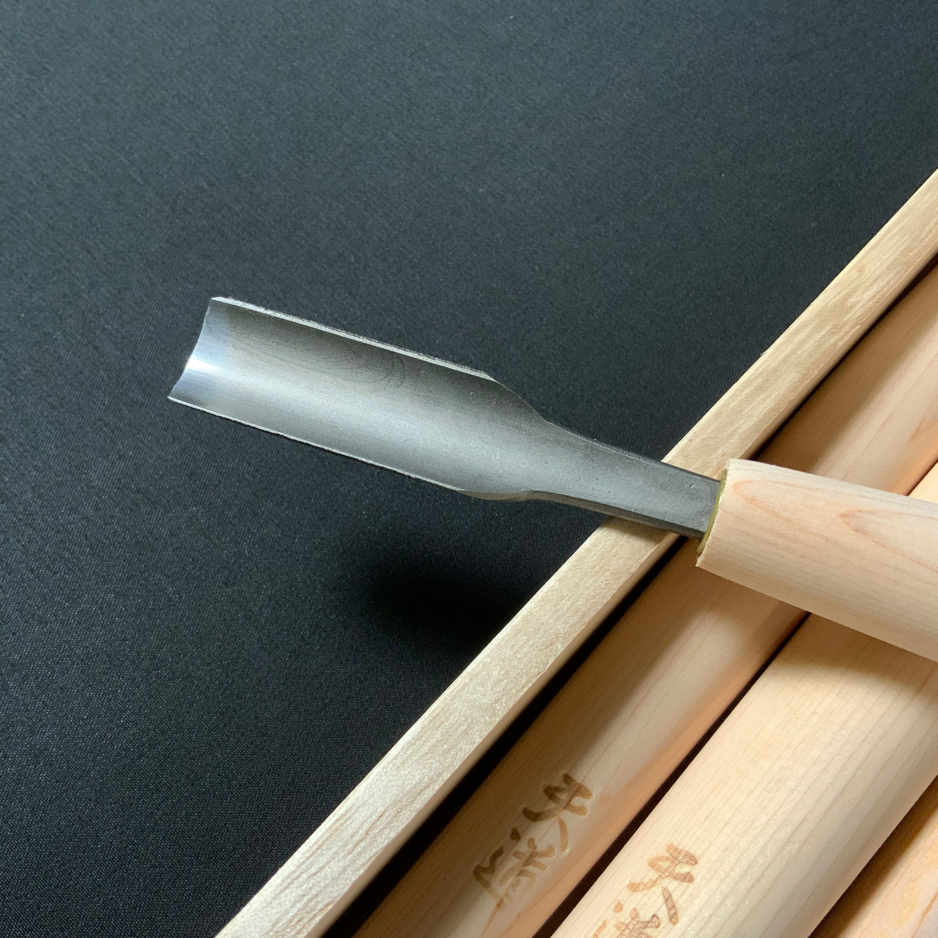 平常心 道 天道 ハイス小道具のみ7本組 Tendo Heijoshin Michi Hi Speed Steel carving Chisel set