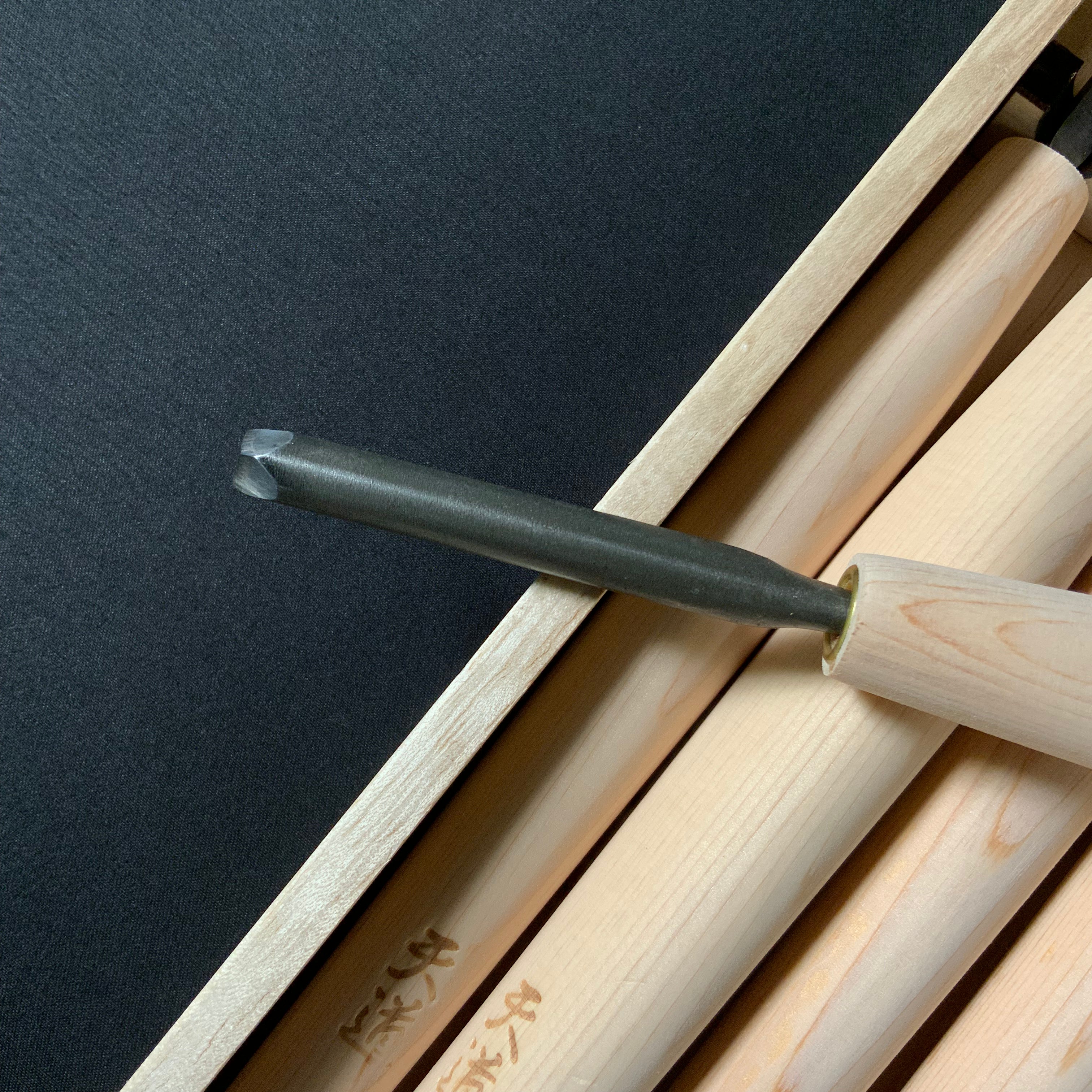 平常心 道 天道 ハイス小道具のみ7本組 Tendo Heijoshin Michi Hi Speed Steel carving Chisel set