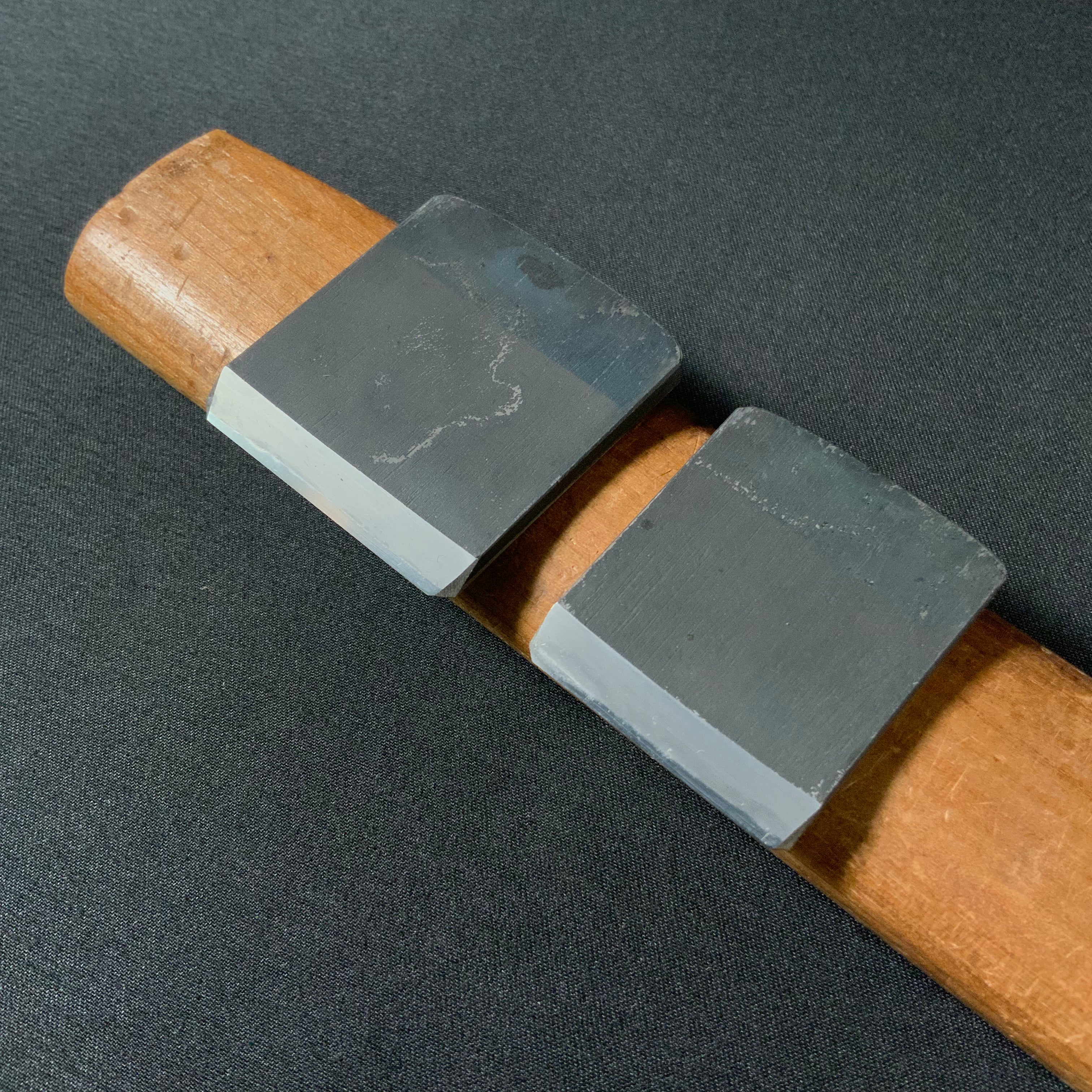 Chiyotsuru Sadahide Spokeshave Plane Blade(Nankin Kanna) 三代目千代鶴貞秀 南京鉋刃