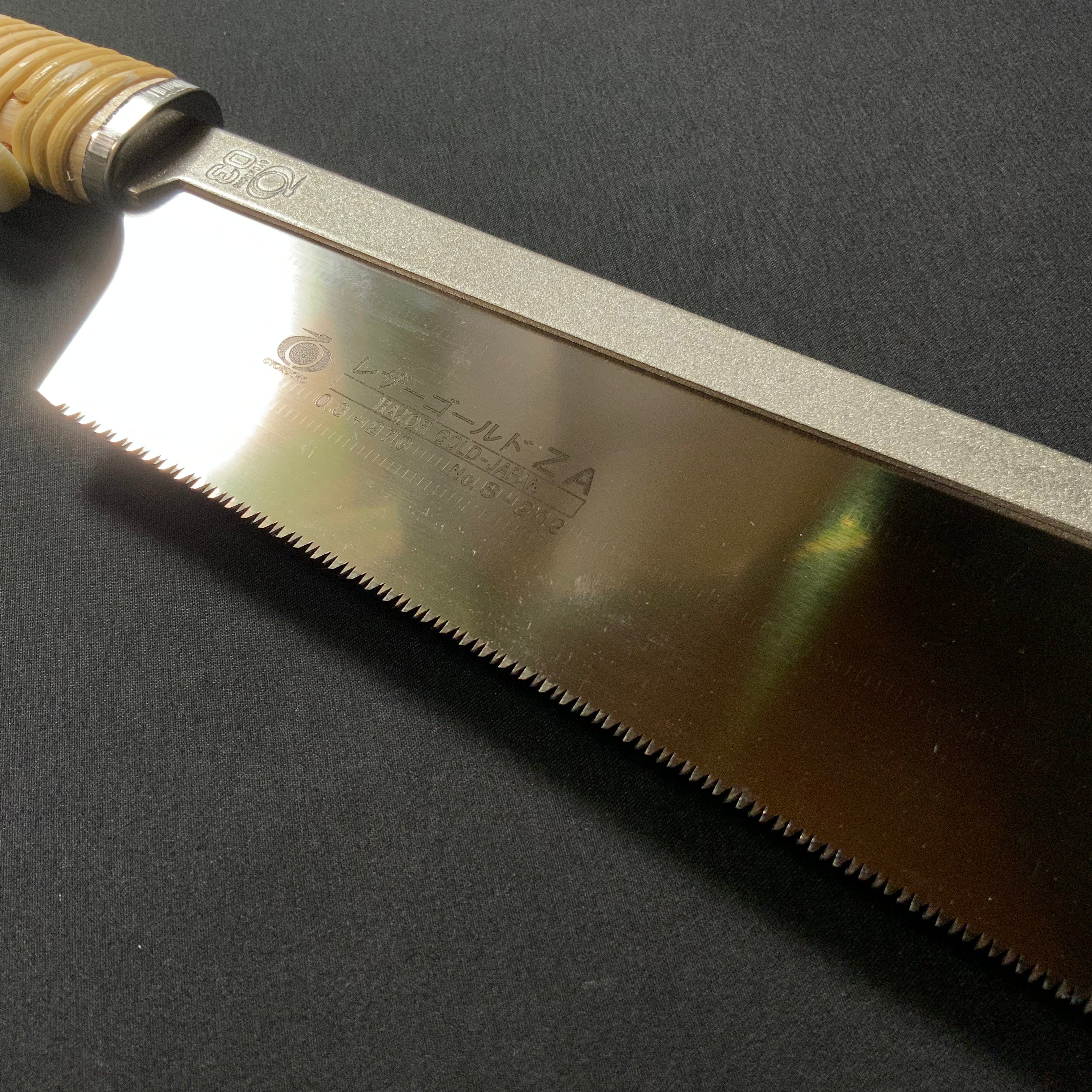 Old Stock Gyokucho Razor Gold Saw 掘り出し物 レザーゴールドZA型 鋸 270mm