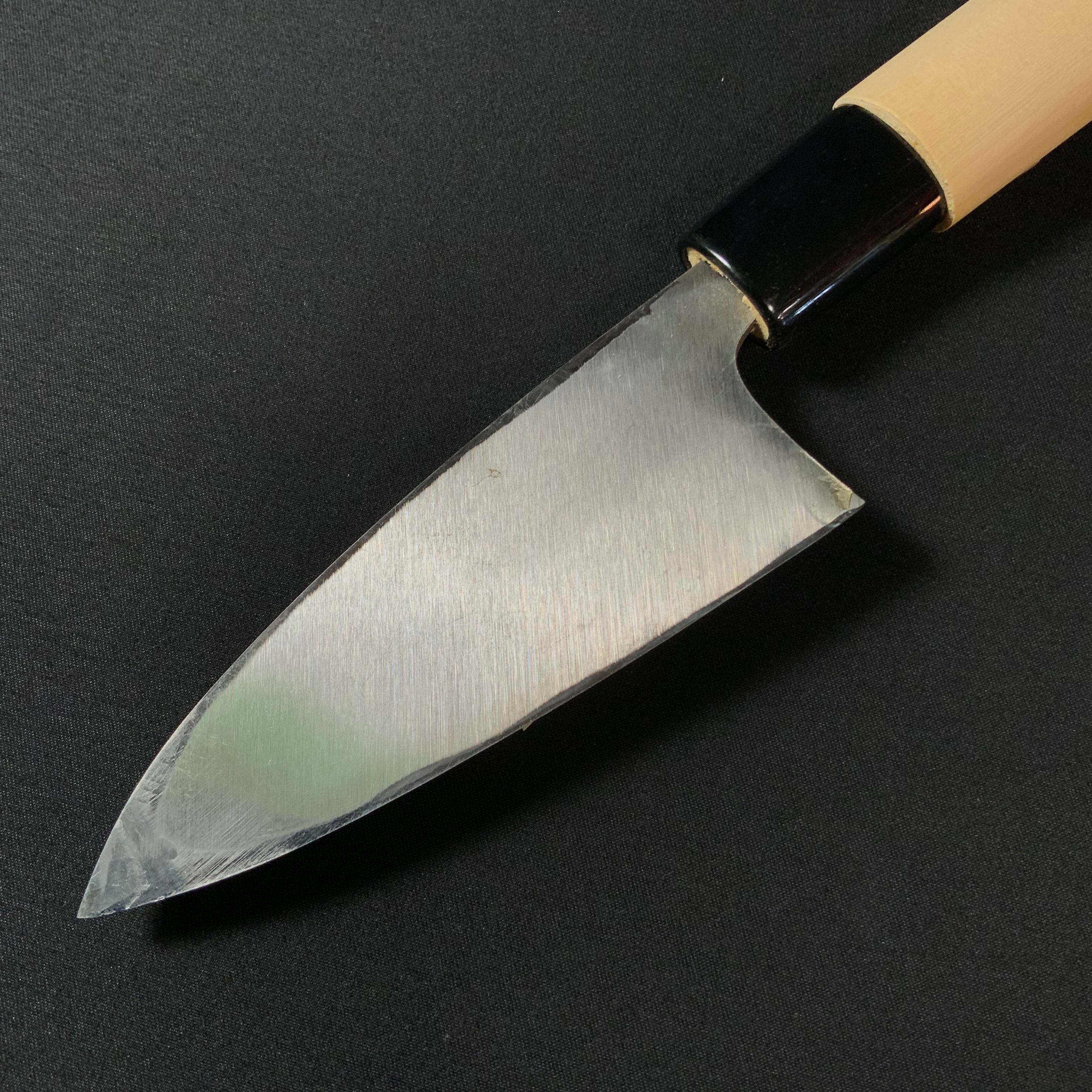 三木章 小出刃 片刃 105mm Mikisho Small Deba Knife Single Edge