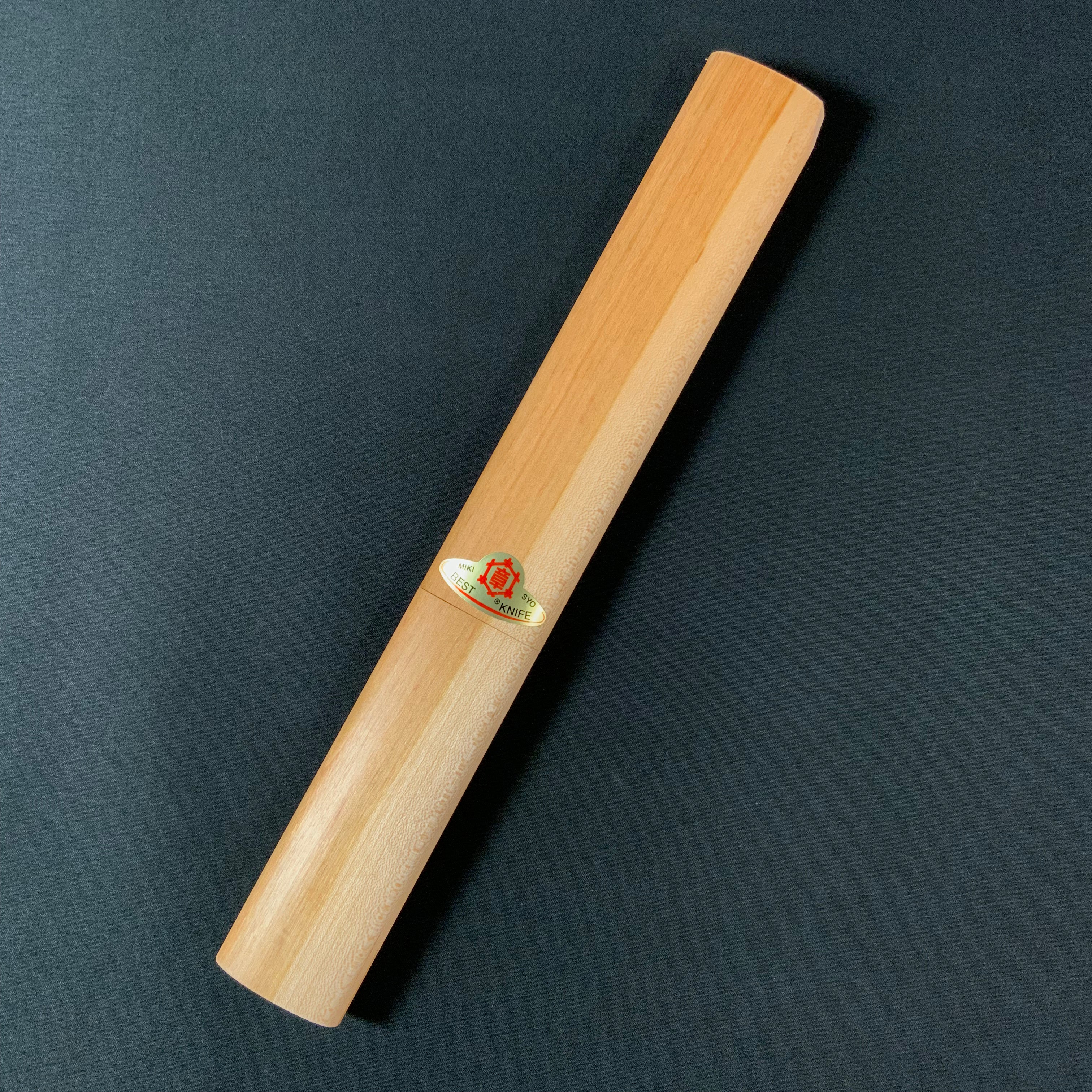 三木章 横手小刀最高級品鞘付 右 ハイス鋼 135mm Mikisho Yokote Kokatana (Carving knife) right hand High Speed Steel