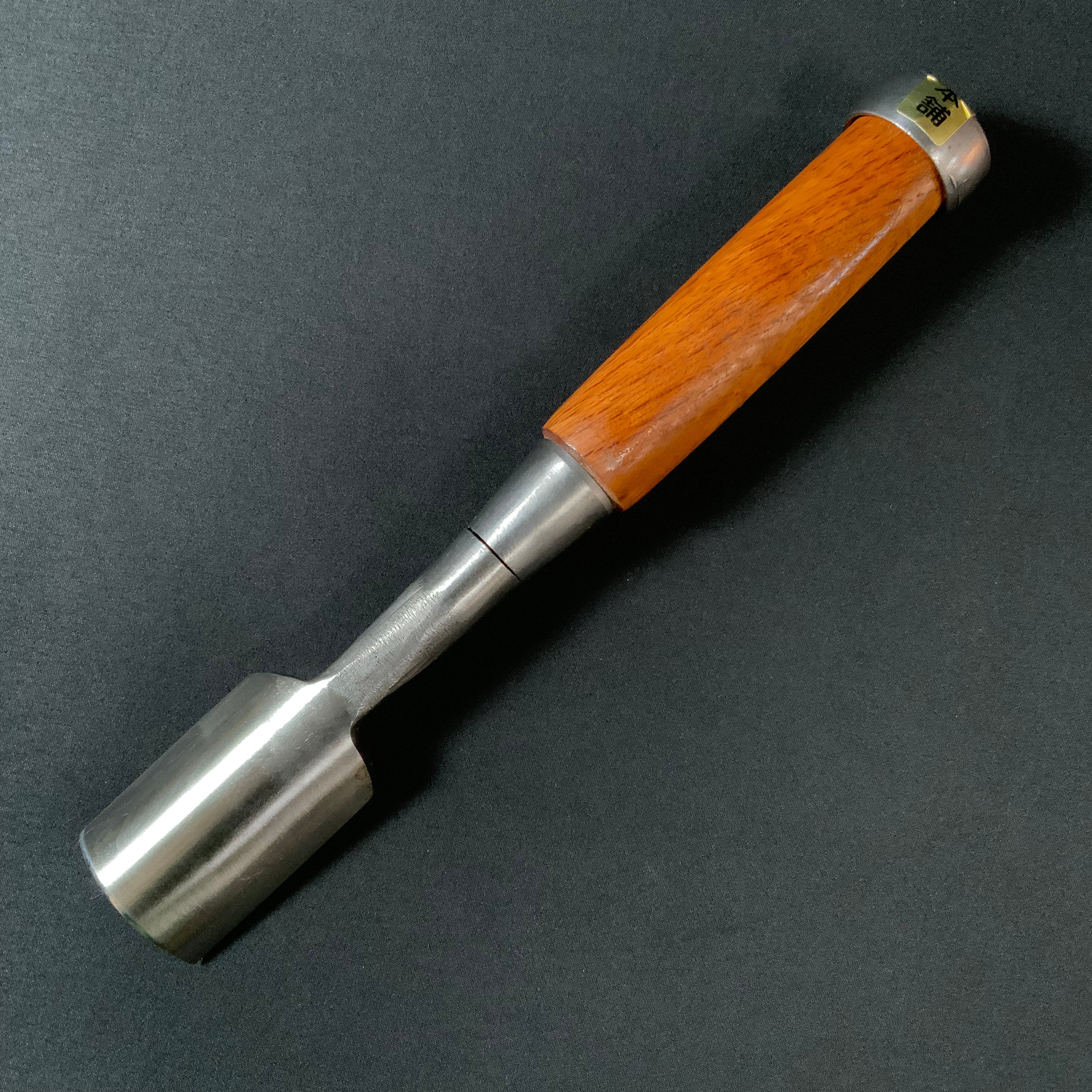 Mikisho Wood carving Timber Chisel 三木章 木彫叩きのみ 外鋼型 36mm
