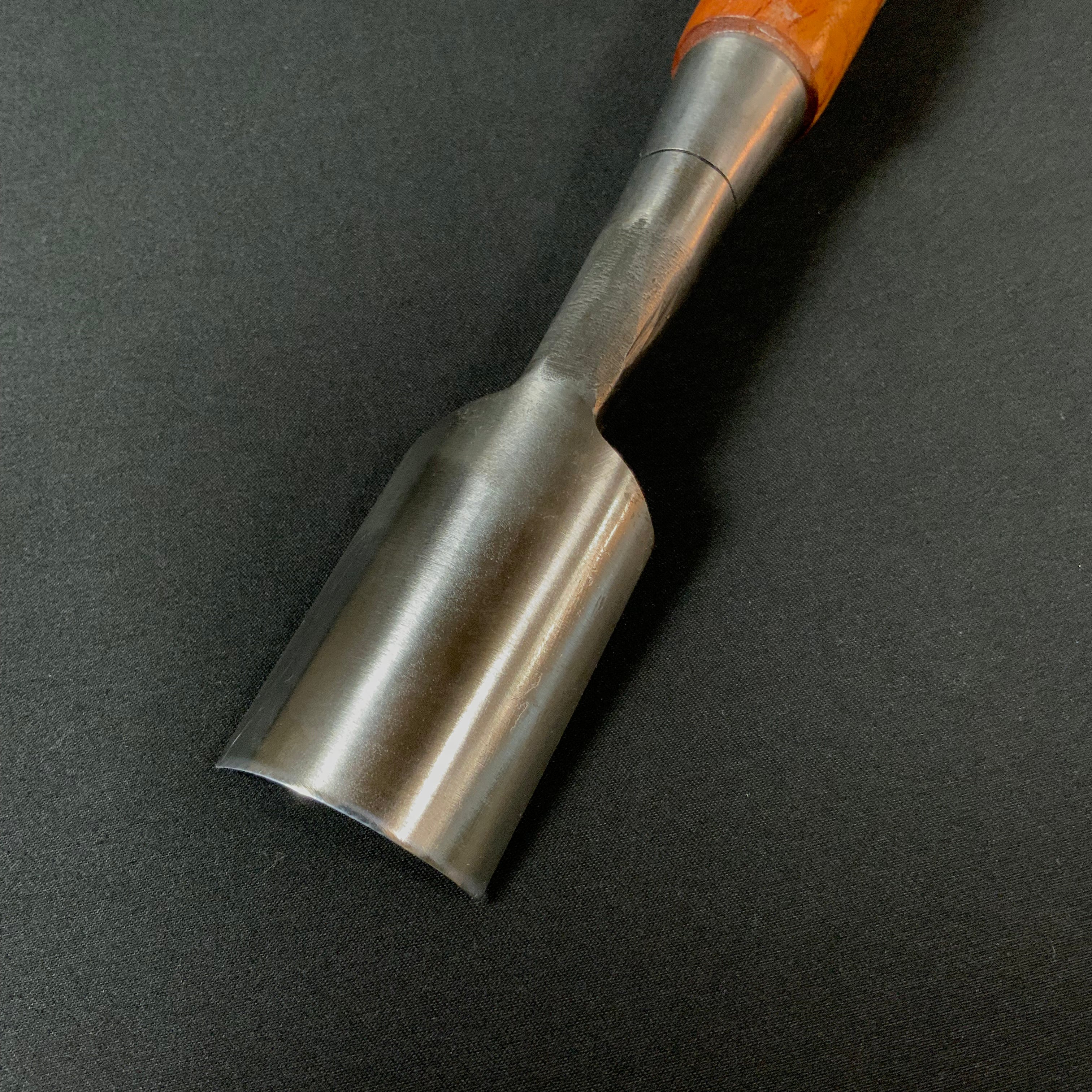 Mikisho Wood carving Timber Chisel 三木章 木彫叩きのみ 外鋼型 36mm