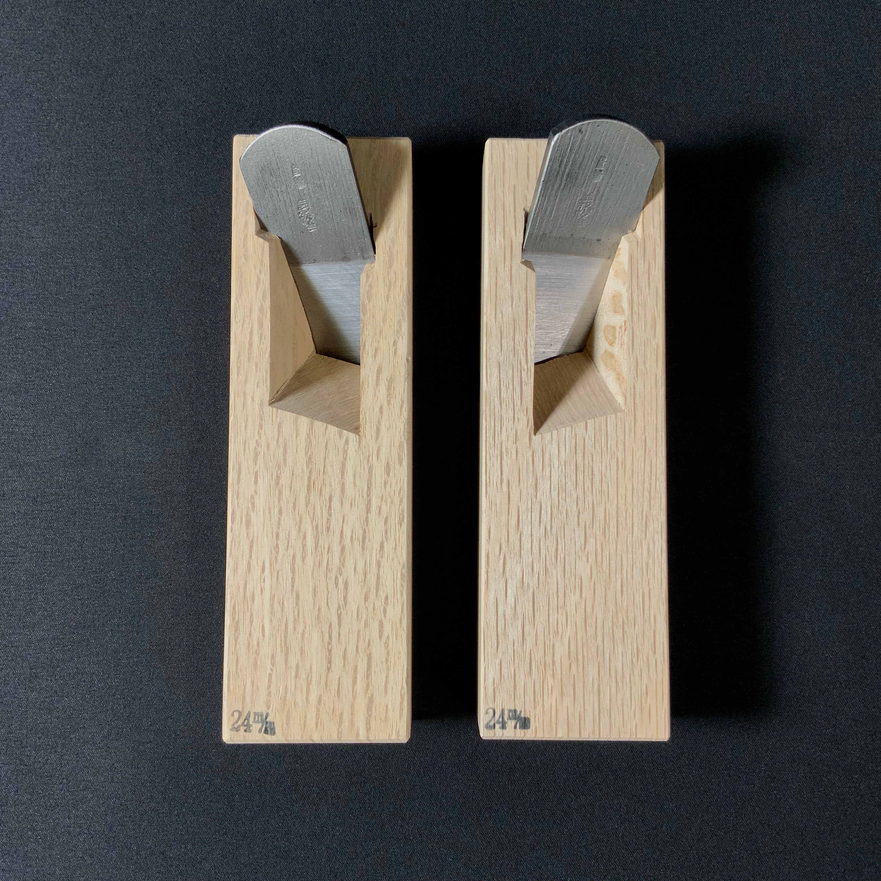 Yoshitaka Rabbet Planes single Blade(Kiwa-Kanna) with SK steel 義隆 際鉋 一枚刃 SK鋼 24mm