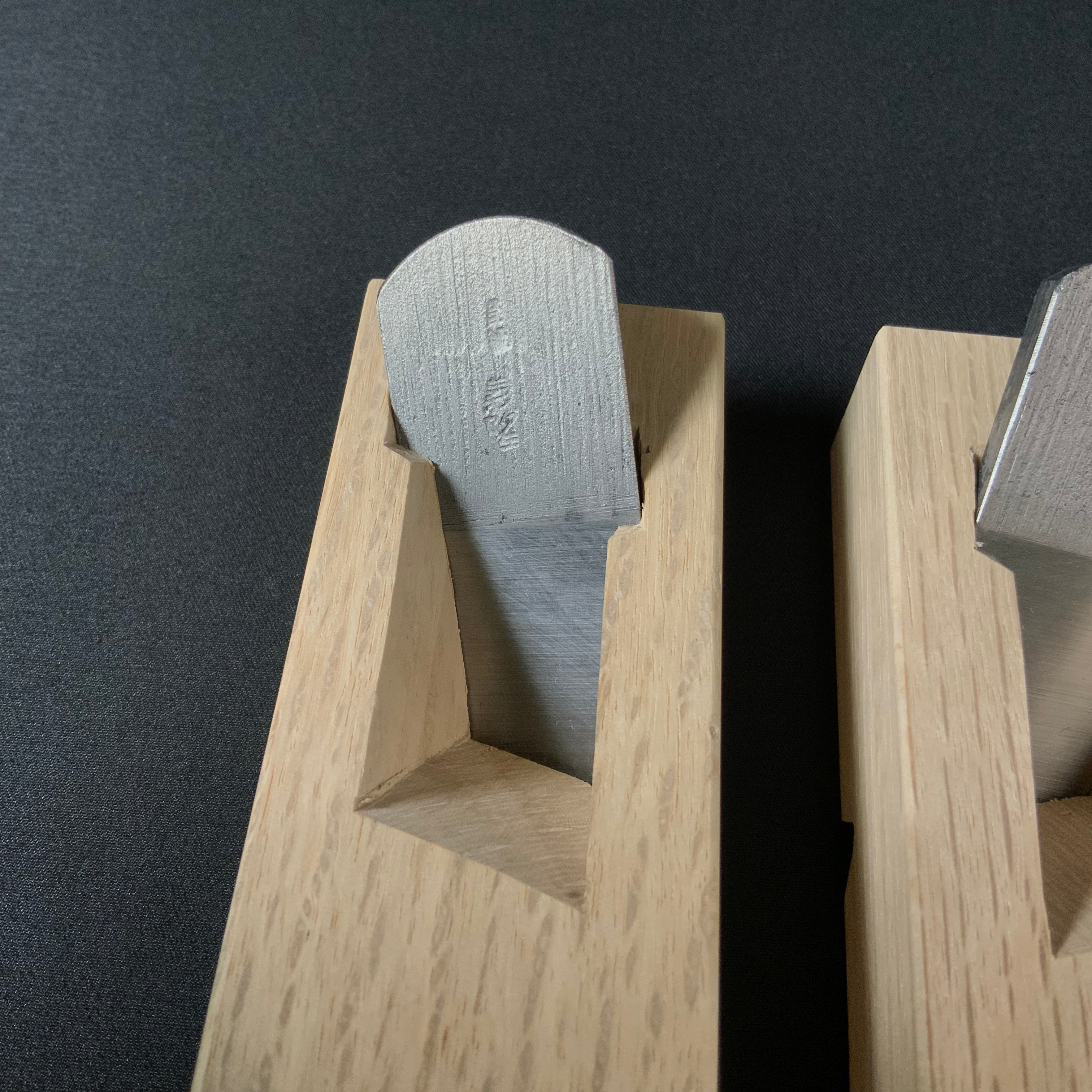 Yoshitaka Rabbet Planes single Blade(Kiwa-Kanna) with SK steel 義隆 際鉋 一枚刃 SK鋼 24mm