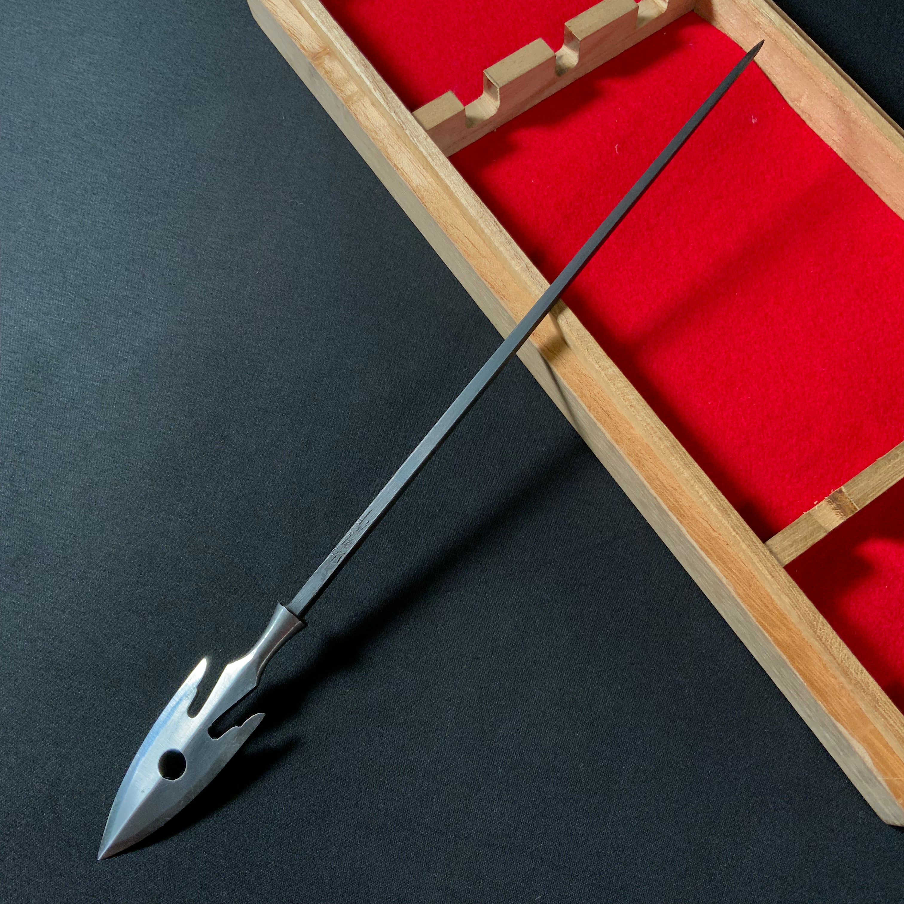 Old stock Sukemaru 3rd Yajiri Kokatana set by Usui Kinsaburo 掘出し物 碓氷金三郎 三代目助丸作 鏃小刀