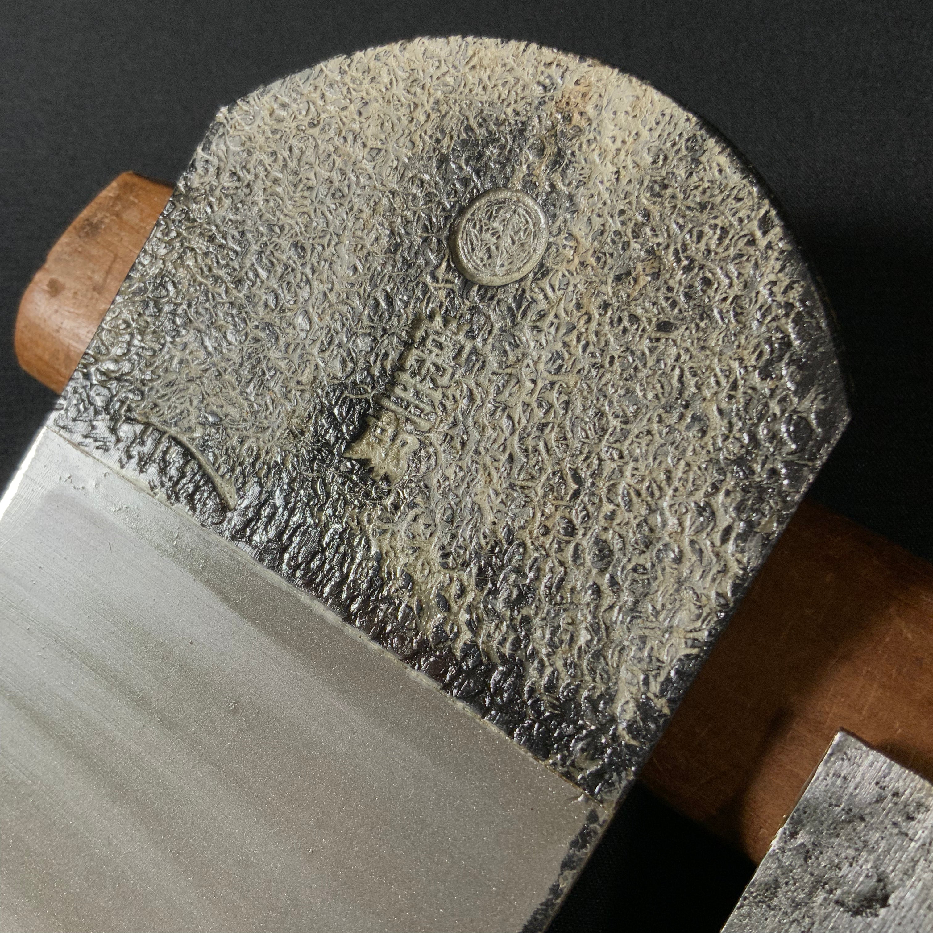 Old Stock Montsunesaburo Smoothing Plane (Kanna) with Special Carbon Steel 掘出し物 紋常三郎 二代目作 仕上鉋 特殊炭素鋼 70mm