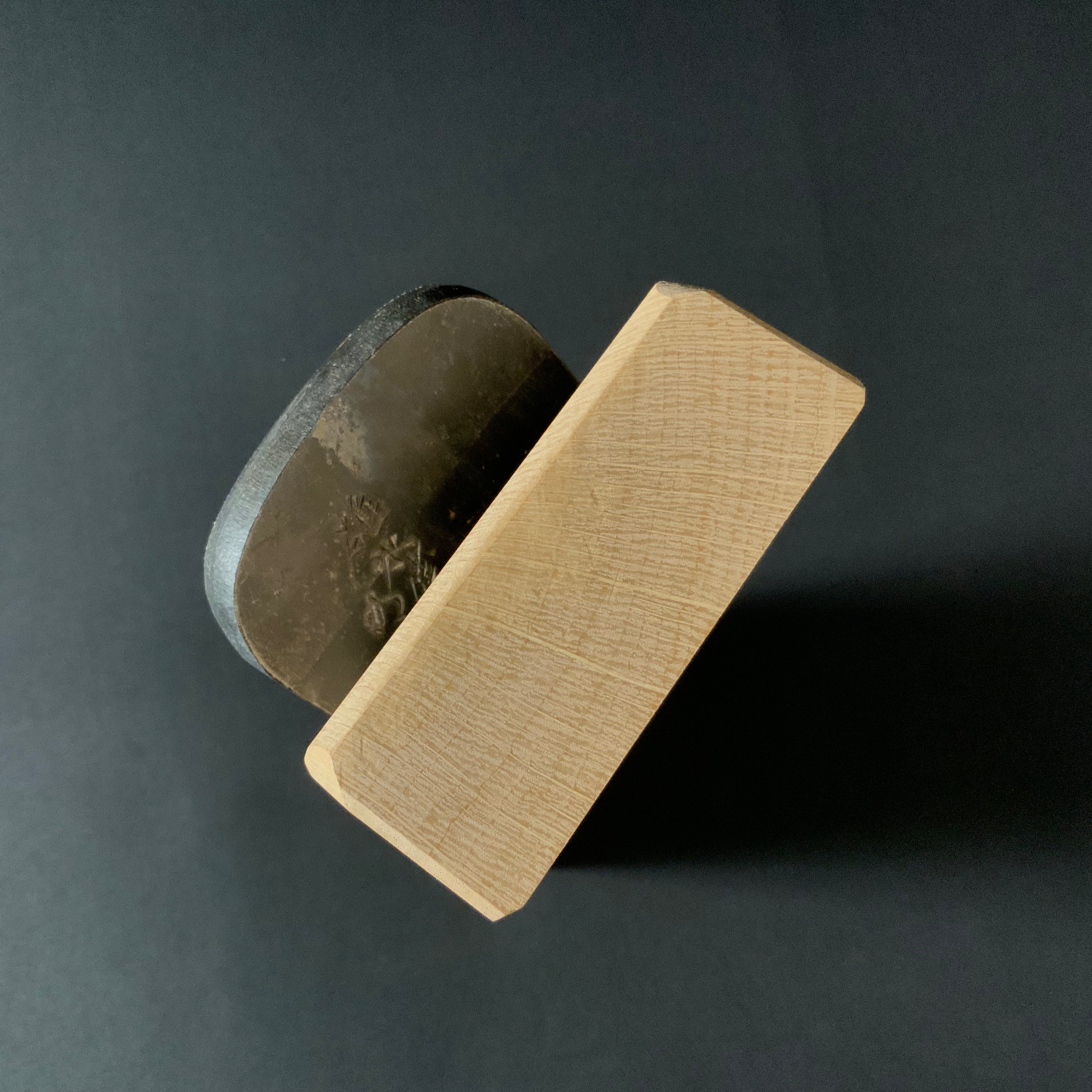 掘出し物 晩悠 碓氷健吾作 仕上げ鉋 70mm Ban-yu Smoothing Plane(Kanna) by Usuikengo