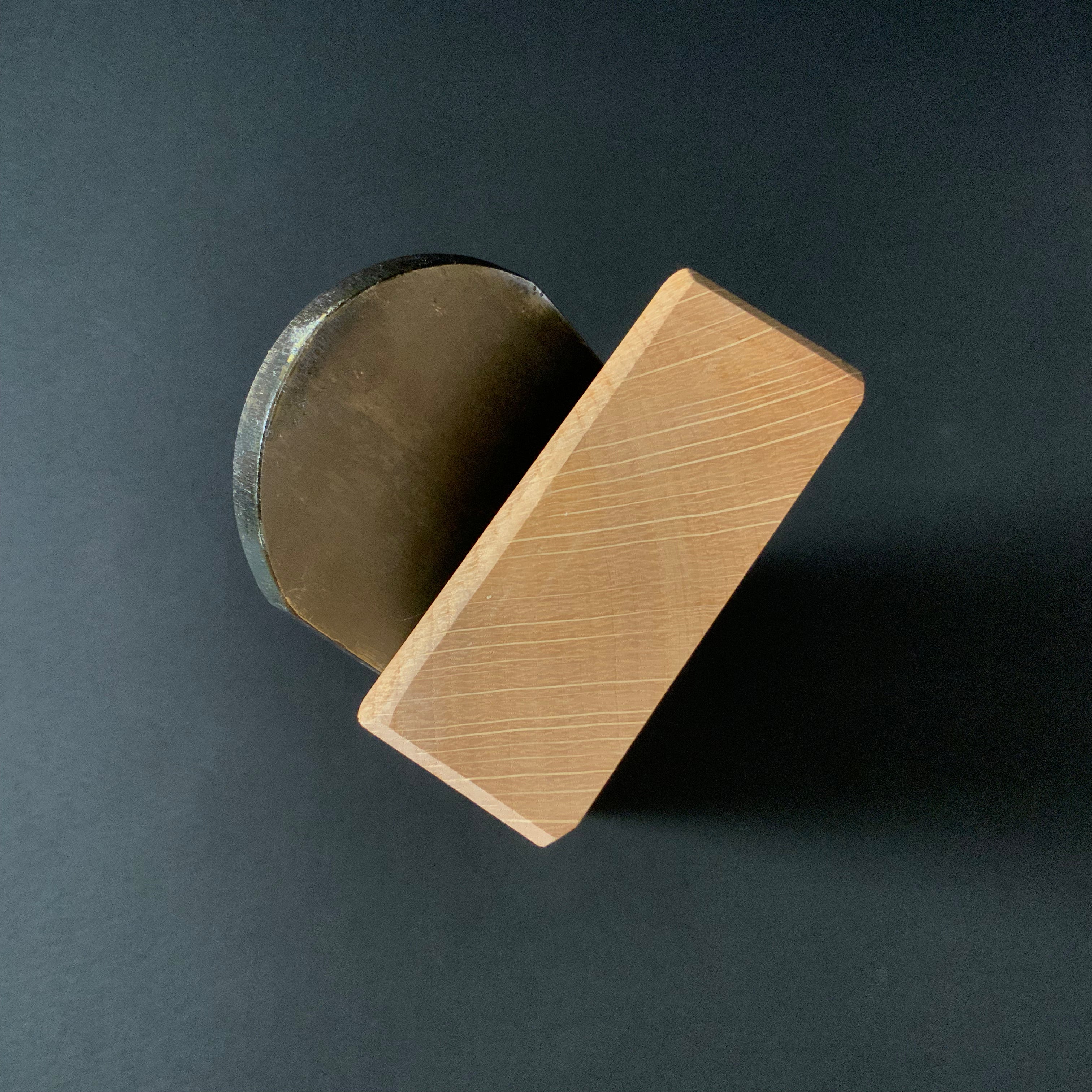 掘出し物 秀雄 十一代目 石堂秀雄作 仕上げ鉋 Old stock Hideo eleventh generation Teruhide Smoothing Plane (Kanna)