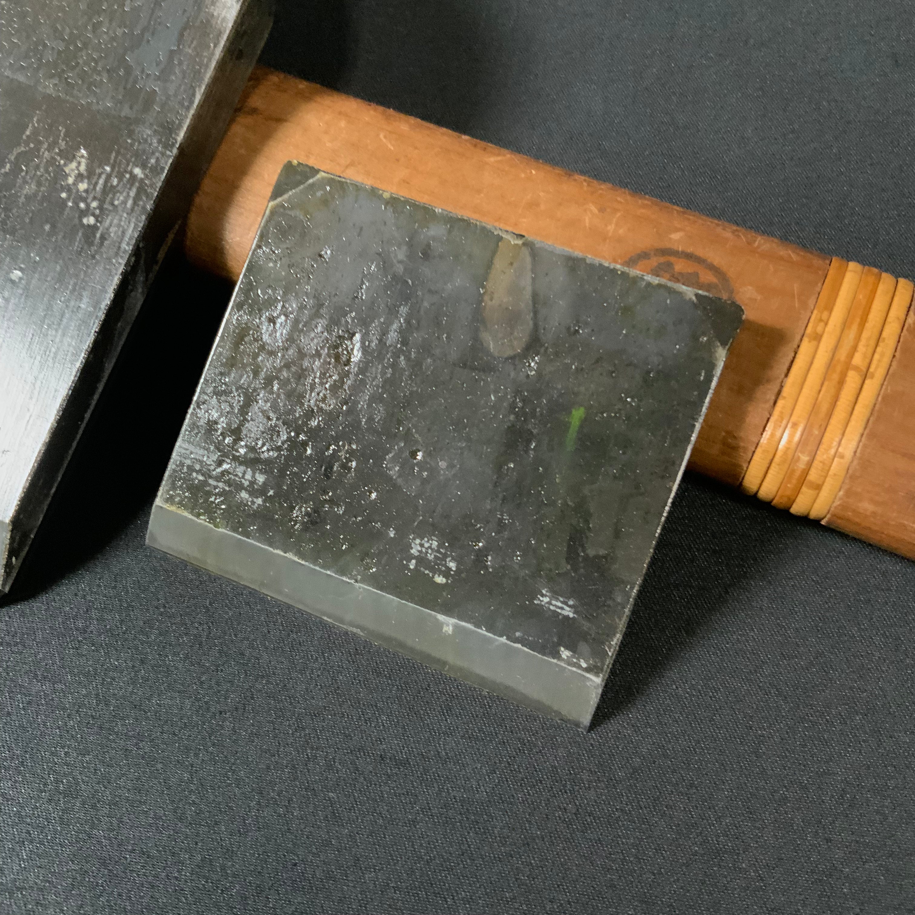 掘出し物 秀雄 十一代目 石堂秀雄作 仕上げ鉋 Old stock Hideo eleventh generation Teruhide Smoothing Plane (Kanna)