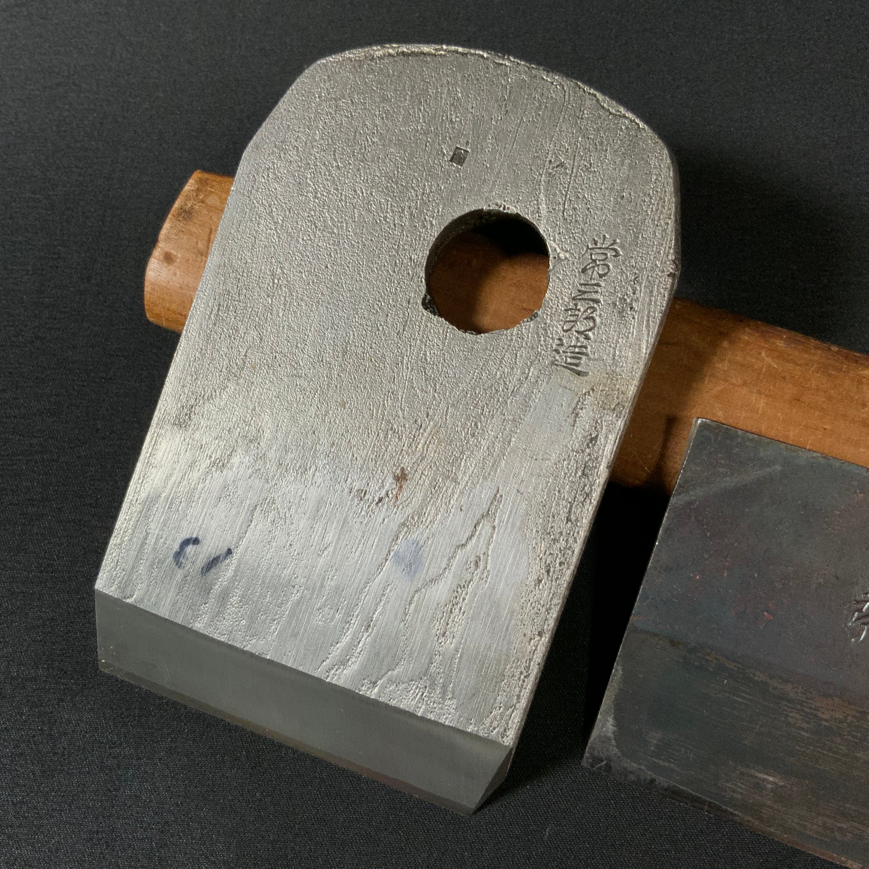 Ran Ana no Kannna Tsunesaburo Smoothing Plane (Kanna) 蘭 穴の鉋 常三郎 仕上鉋 特殊鋼 70mm