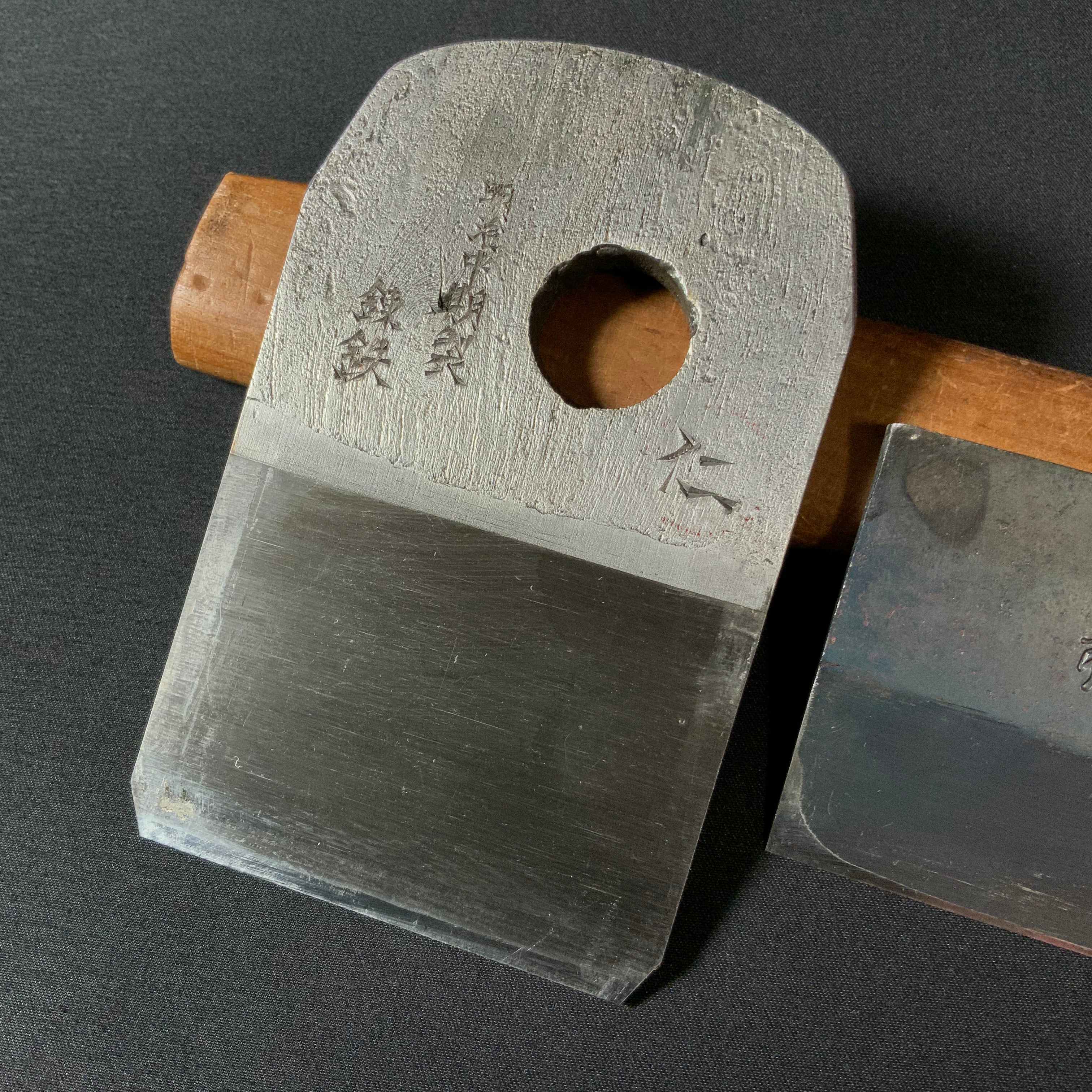 #4Jin Ana no Kannna Tsunesaburo Smoothing Plane (Kanna) 仁 穴の鉋 常三郎 仕上鉋 特殊鋼 70mm