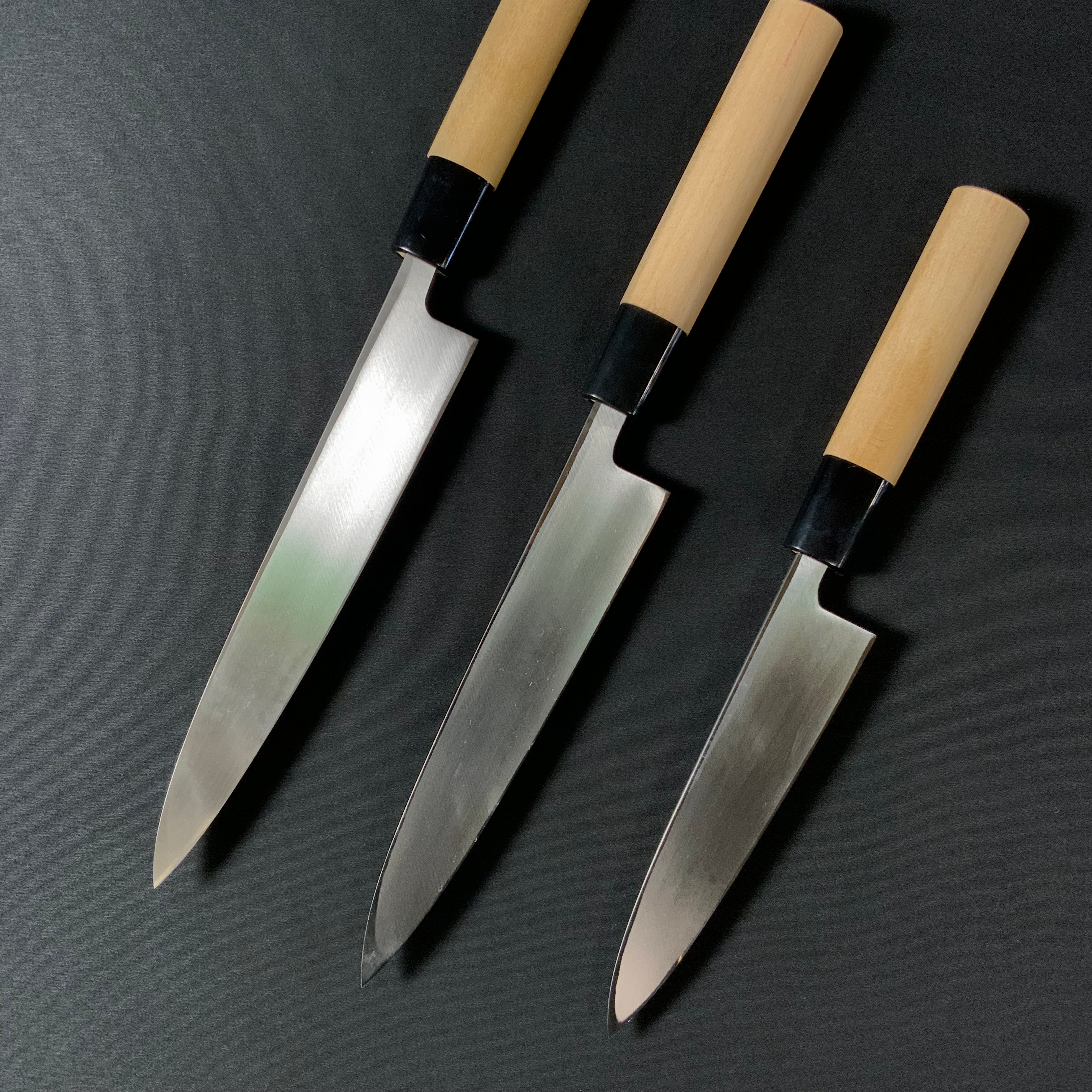 恒久作 イカ裂き包丁 磨き仕上 SK鋼鍛接 Tsunehisa Ikasaki(Squid-Slicing) Knife