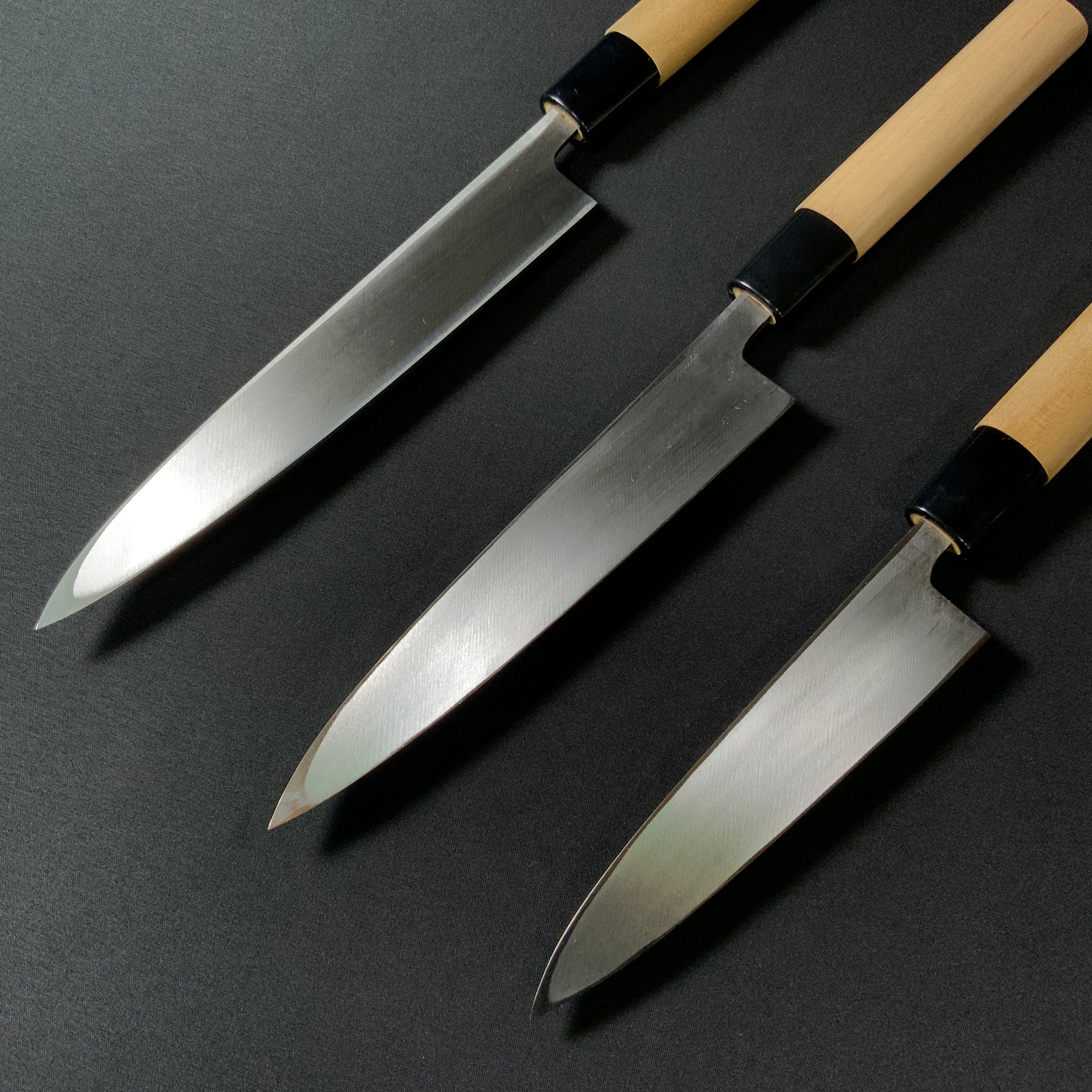 恒久作 イカ裂き包丁 磨き仕上 SK鋼鍛接 Tsunehisa Ikasaki(Squid-Slicing) Knife