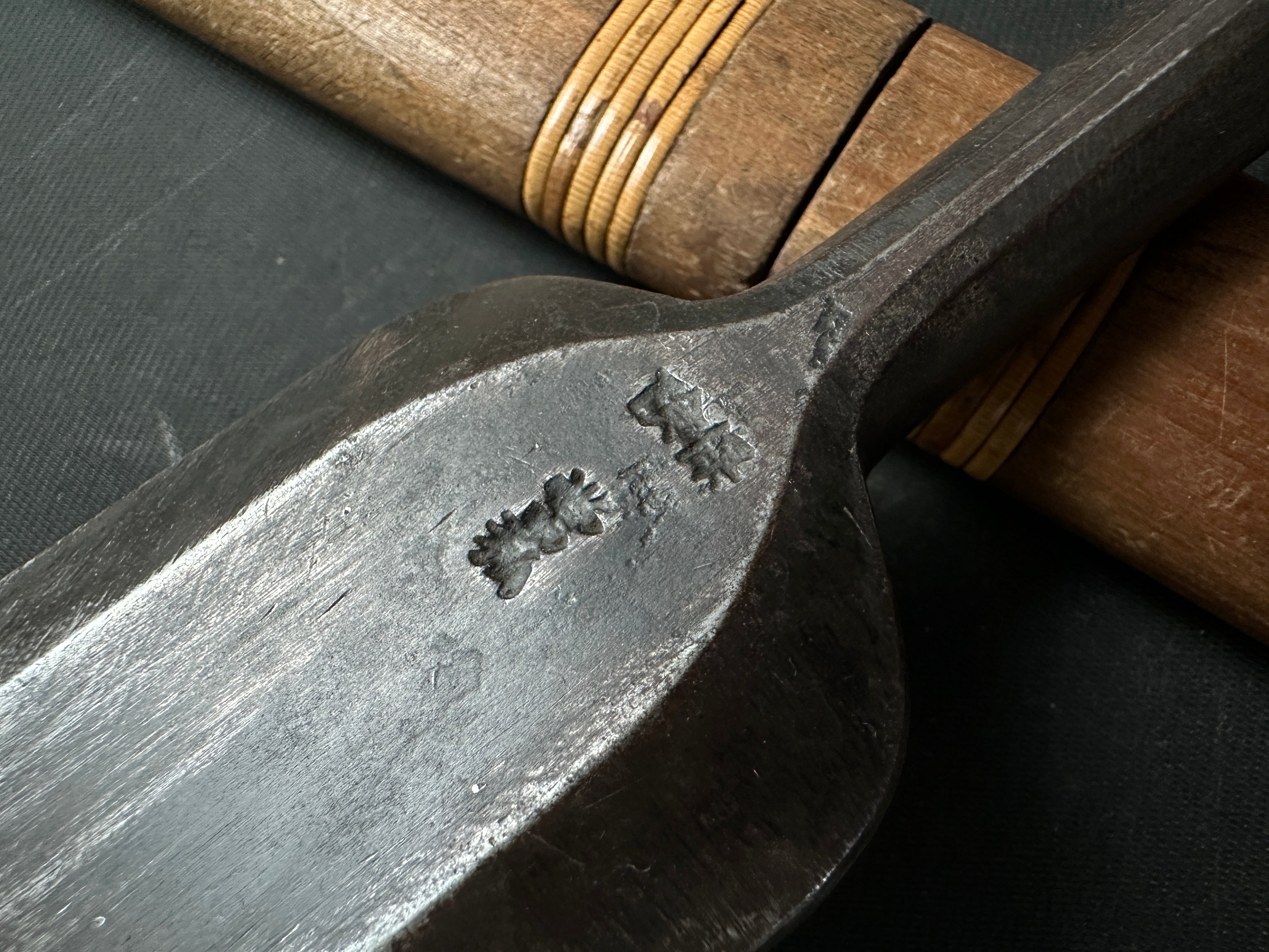 Used Tsunehiro Slick chisels by Yamada Tsunegorou 中古品 山田常五郎作  常弘 本突き鑿 48mm