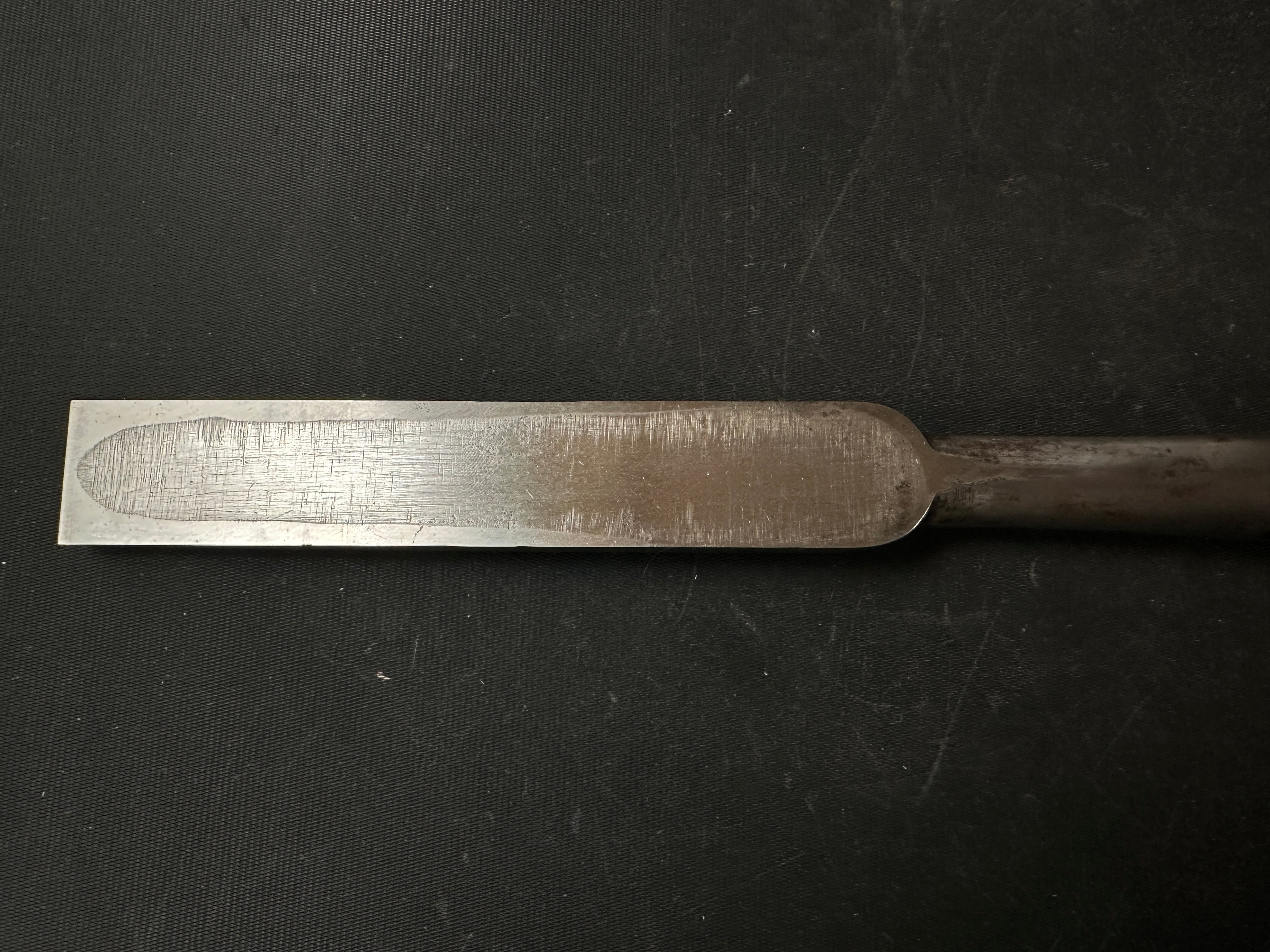 Used Hidarihisasaku Slick Chisels (Ootsuki-nomi, Hontsuki-Nomi) 中古品 左久作 池上喬庸氏 和鉄 本突き鑿 24mm