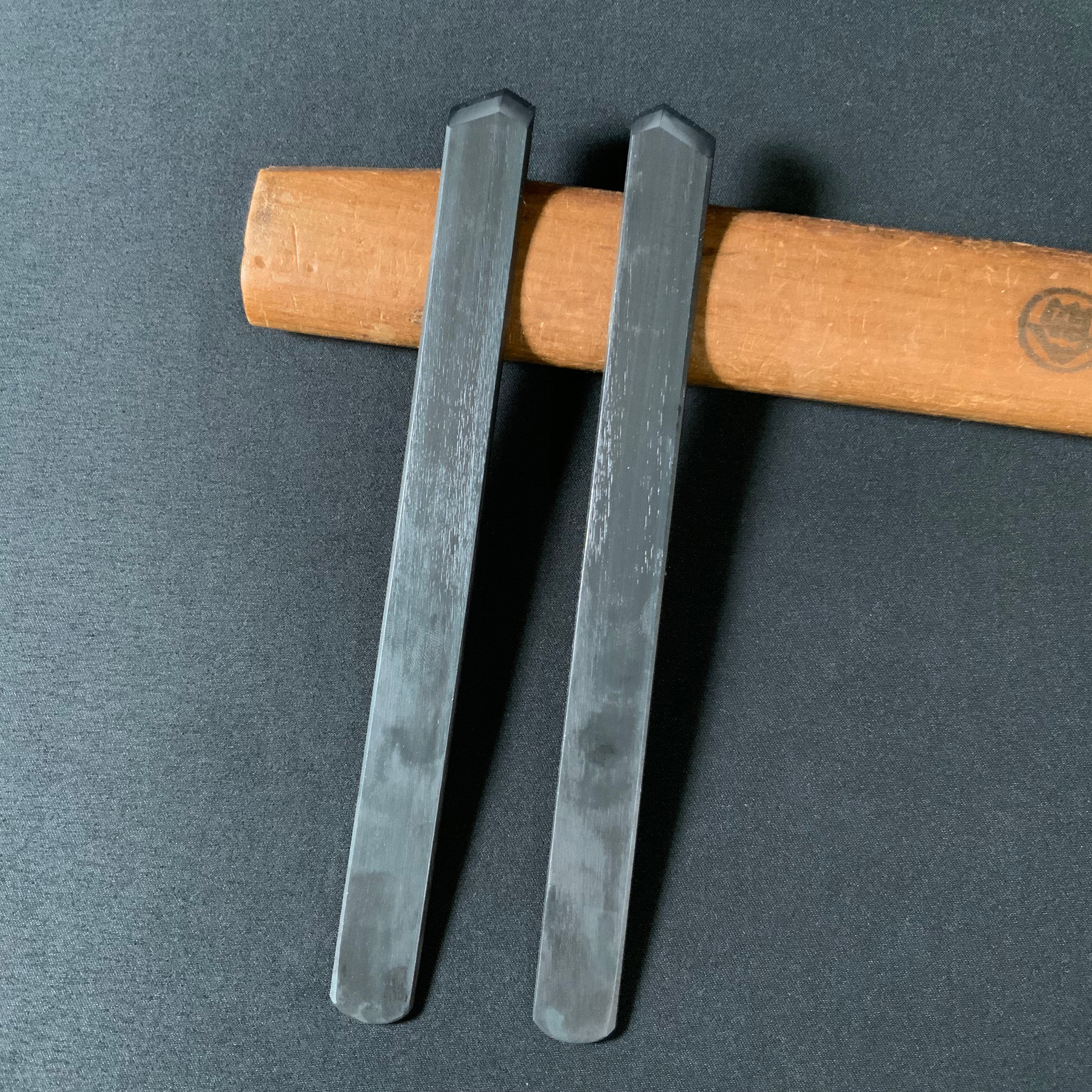 Naochika Marking knives(kensaki) Right & left hand 直近 剣先イスカ ー丁白引き 右&左 15mm