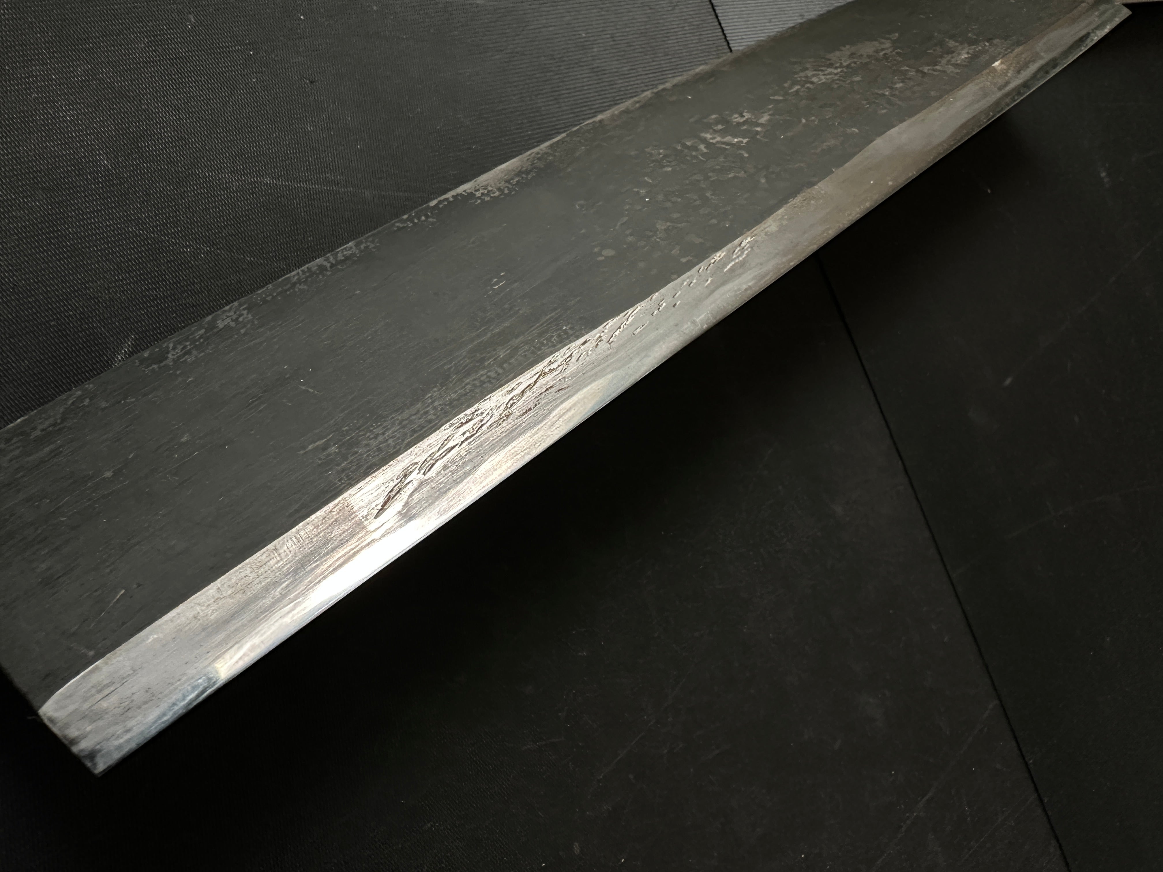 Sen woodwork Draw Knife with Blue Steel 廣明 木工用銑青紙鋼 300mm