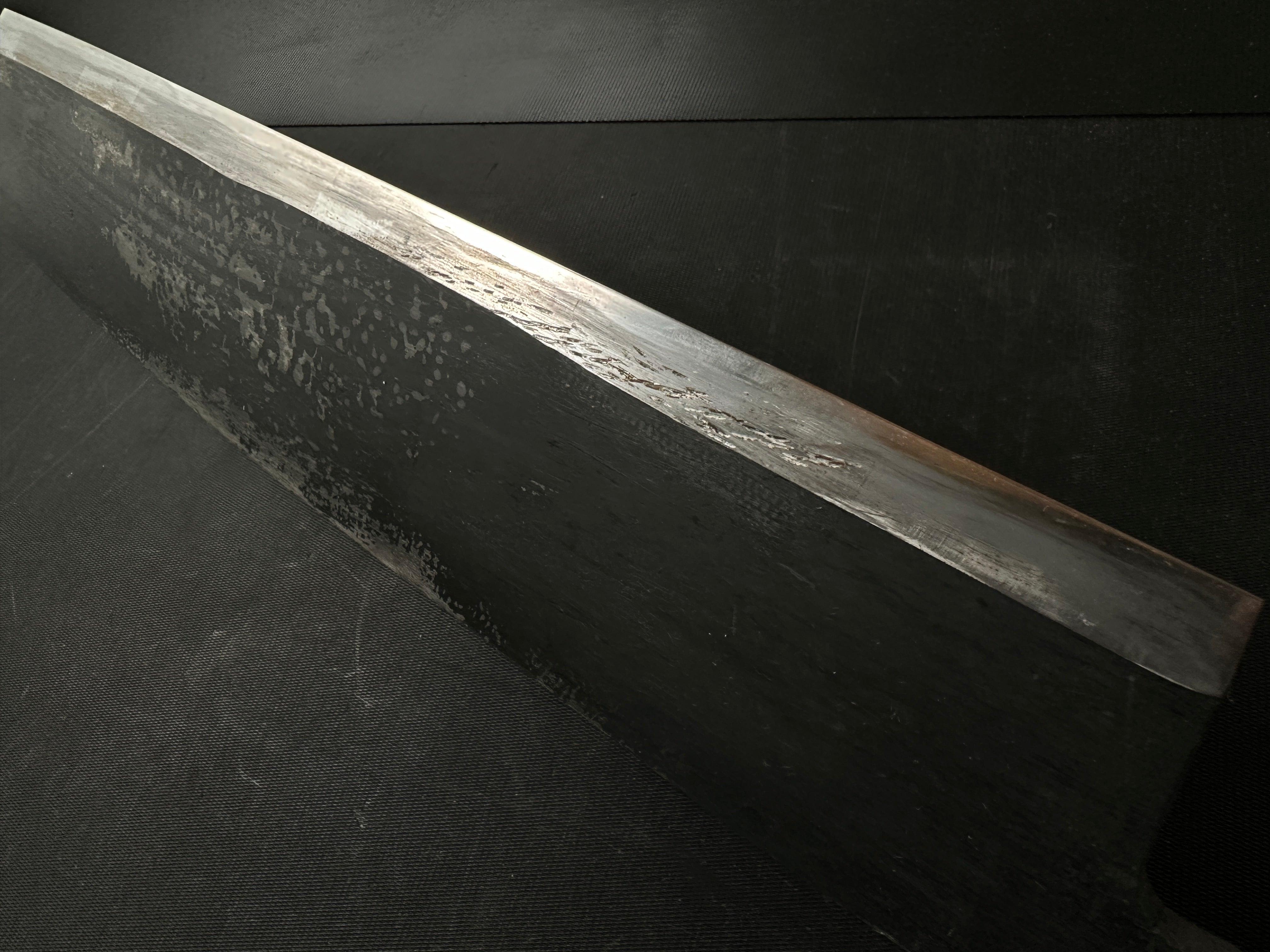 Sen woodwork Draw Knife with Blue Steel 廣明 木工用銑青紙鋼 300mm