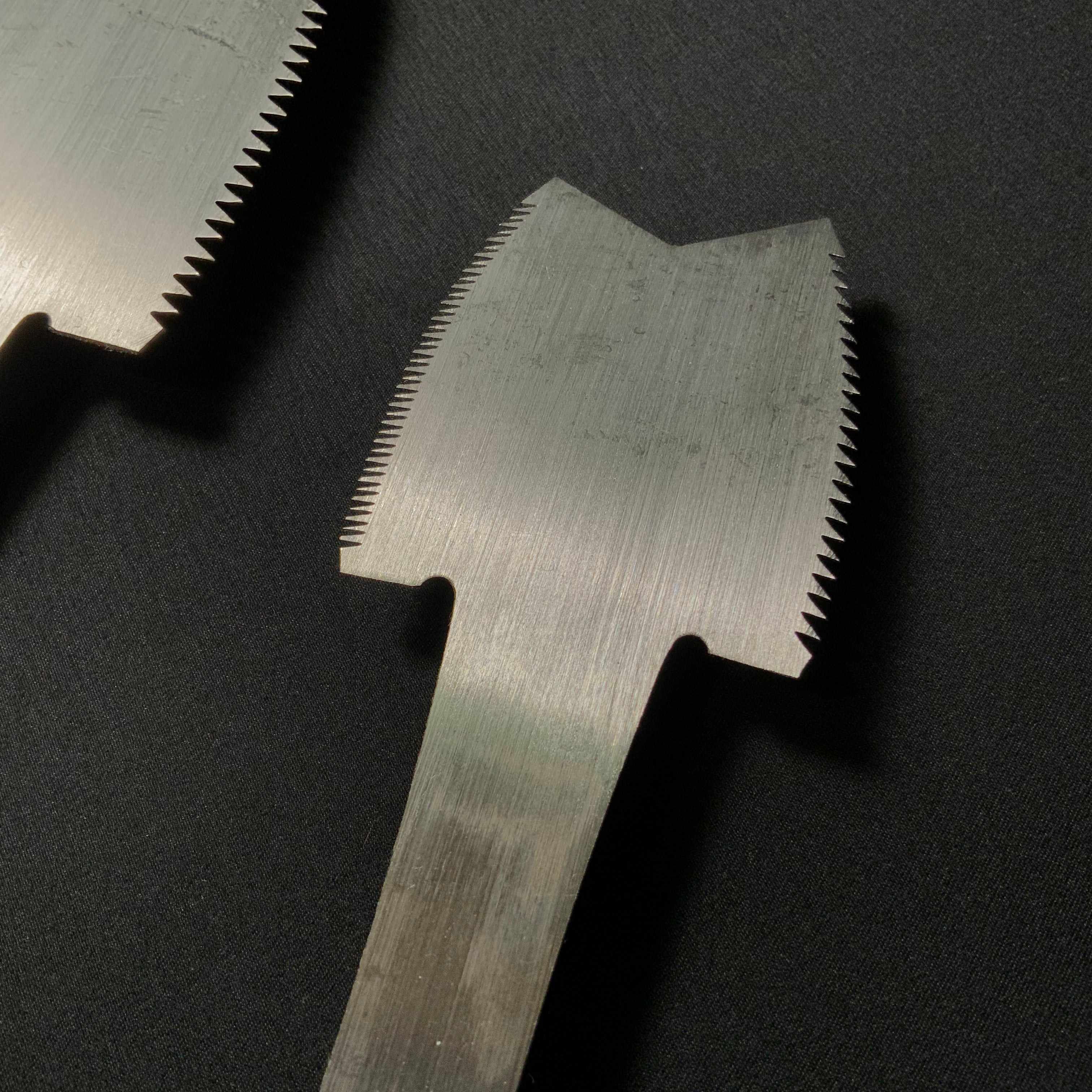 Old stock Azebiki Nokogiri Hand Made Saw 掘出し物 畔挽き鋸 60mm 105mm