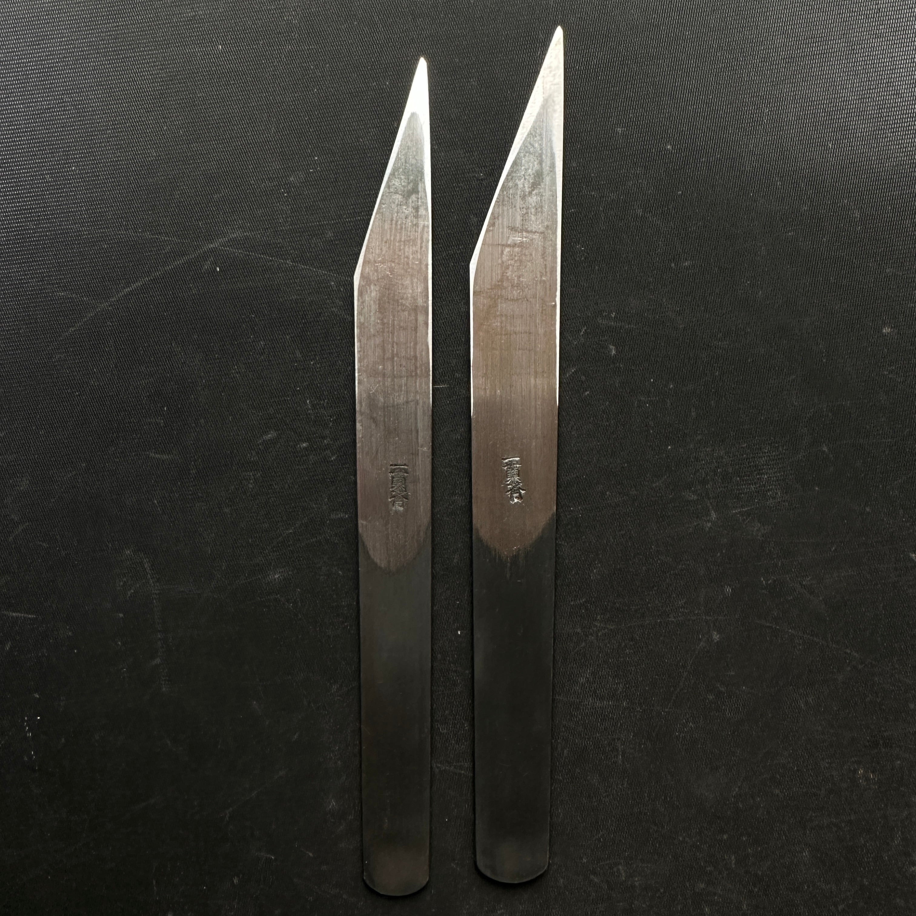 Ichikansai Sakamitsu Kiridashi Kokatana with White Steel #2 一貫斎 坂光作 切出小刀 右