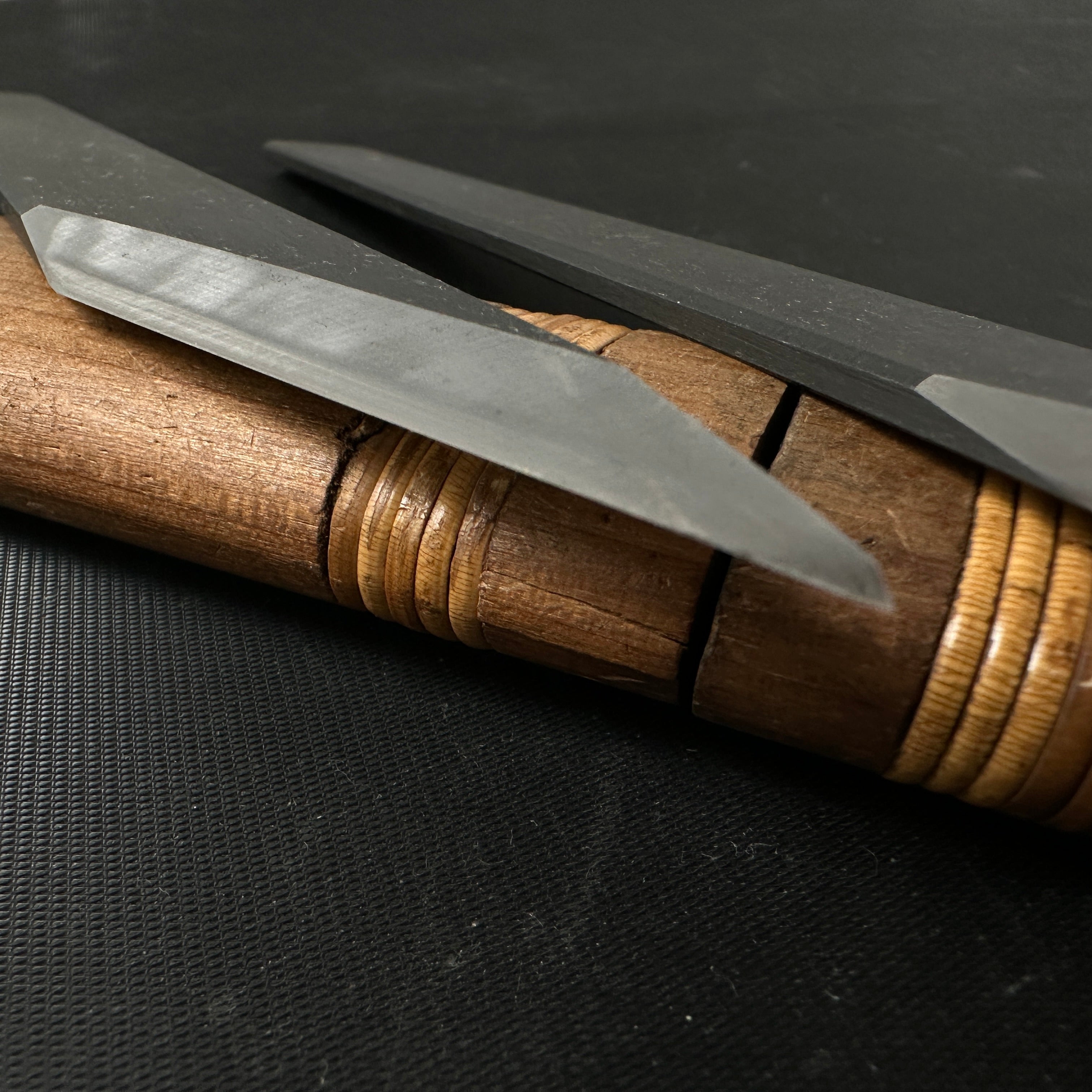 Ichikansai Sakamitsu Kiridashi Kokatana with White Steel #2 一貫斎 坂光作 切出小刀 右