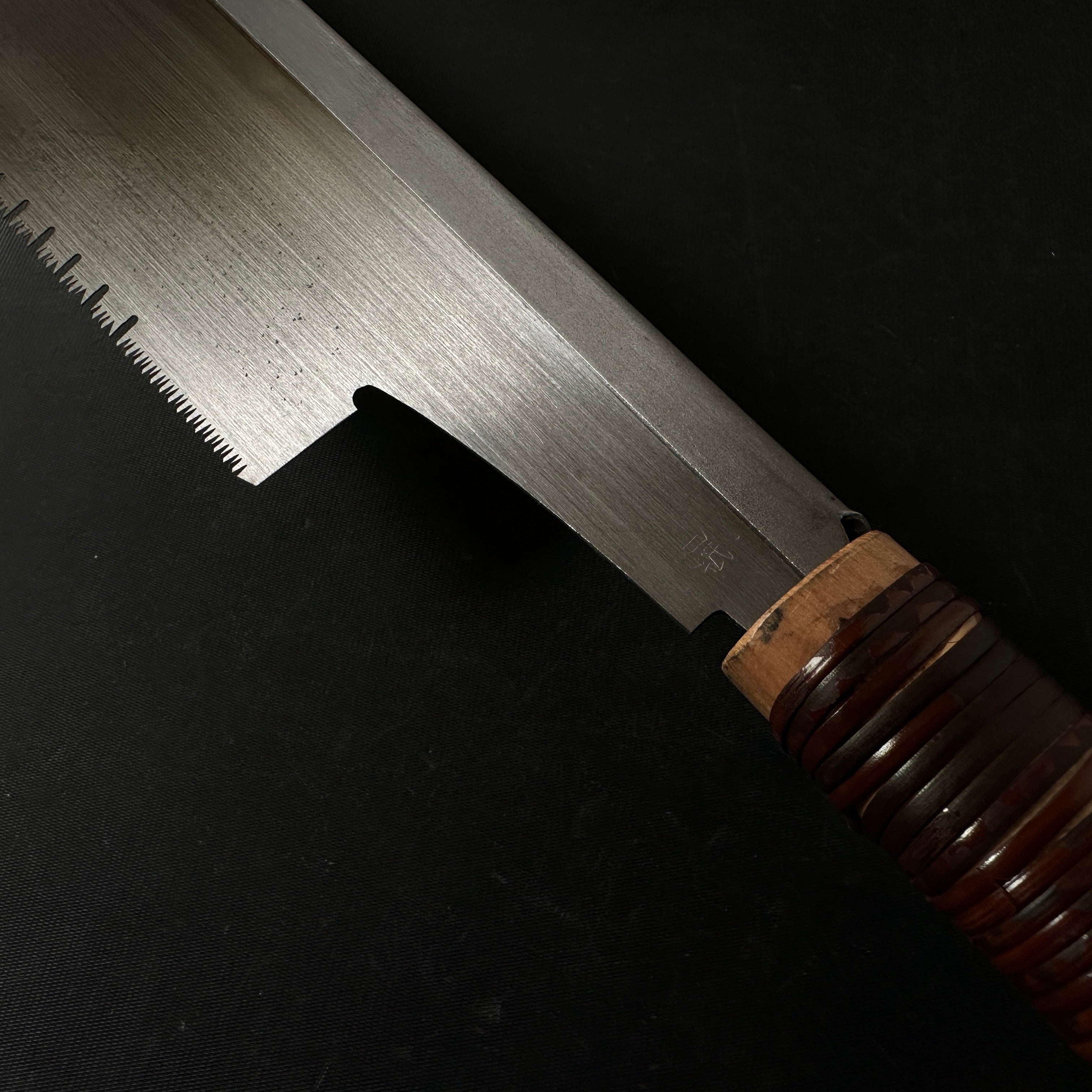 #D45 Old stock Nagakatsu Noko Japanese Rip cut Zero set Dozuki Saw For Hard Wood 長勝鋸 胴付き鋸 ホゾ挽 広葉材用 270mm