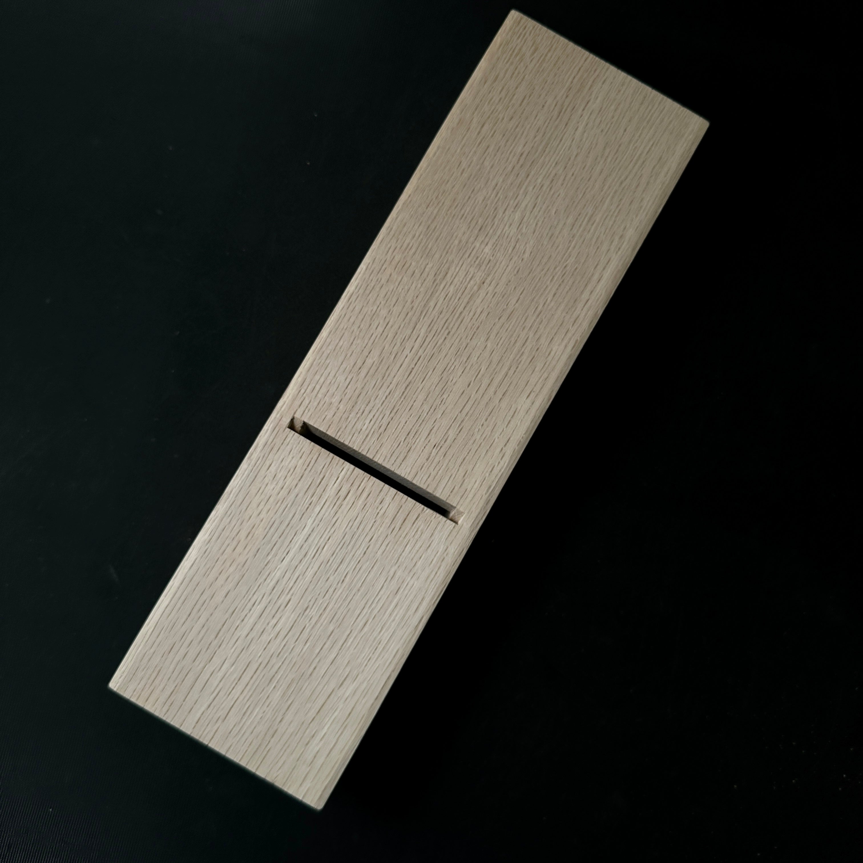 Old stock Shochikubai #3 Smoothing Plane (Kanna) by Mosaku Early works 掘出し物 も作 松竹梅 仕上げ鉋 早期作品 70mm