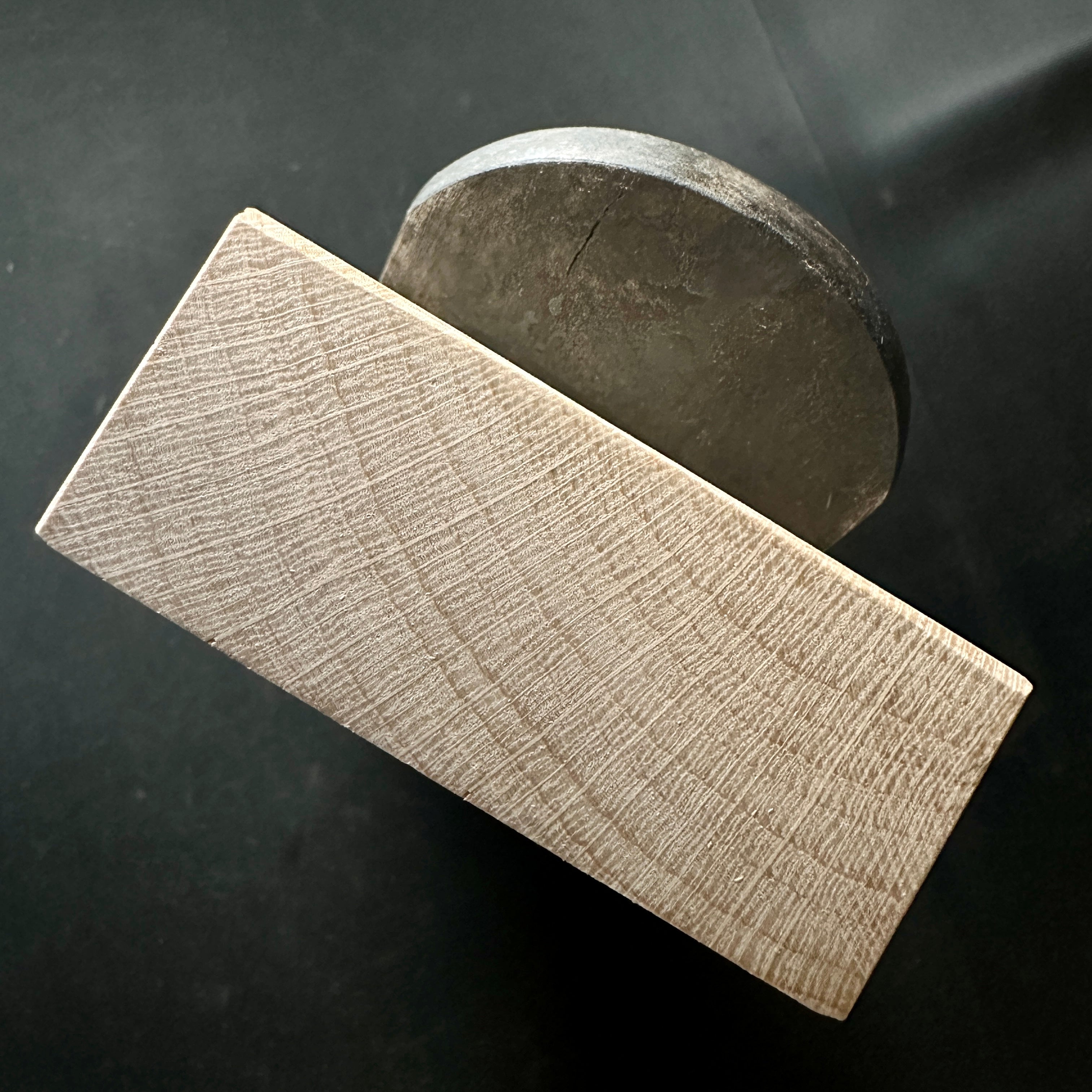 Old stock Shochikubai #3 Smoothing Plane (Kanna) by Mosaku Early works 掘出し物 も作 松竹梅 仕上げ鉋 早期作品 70mm