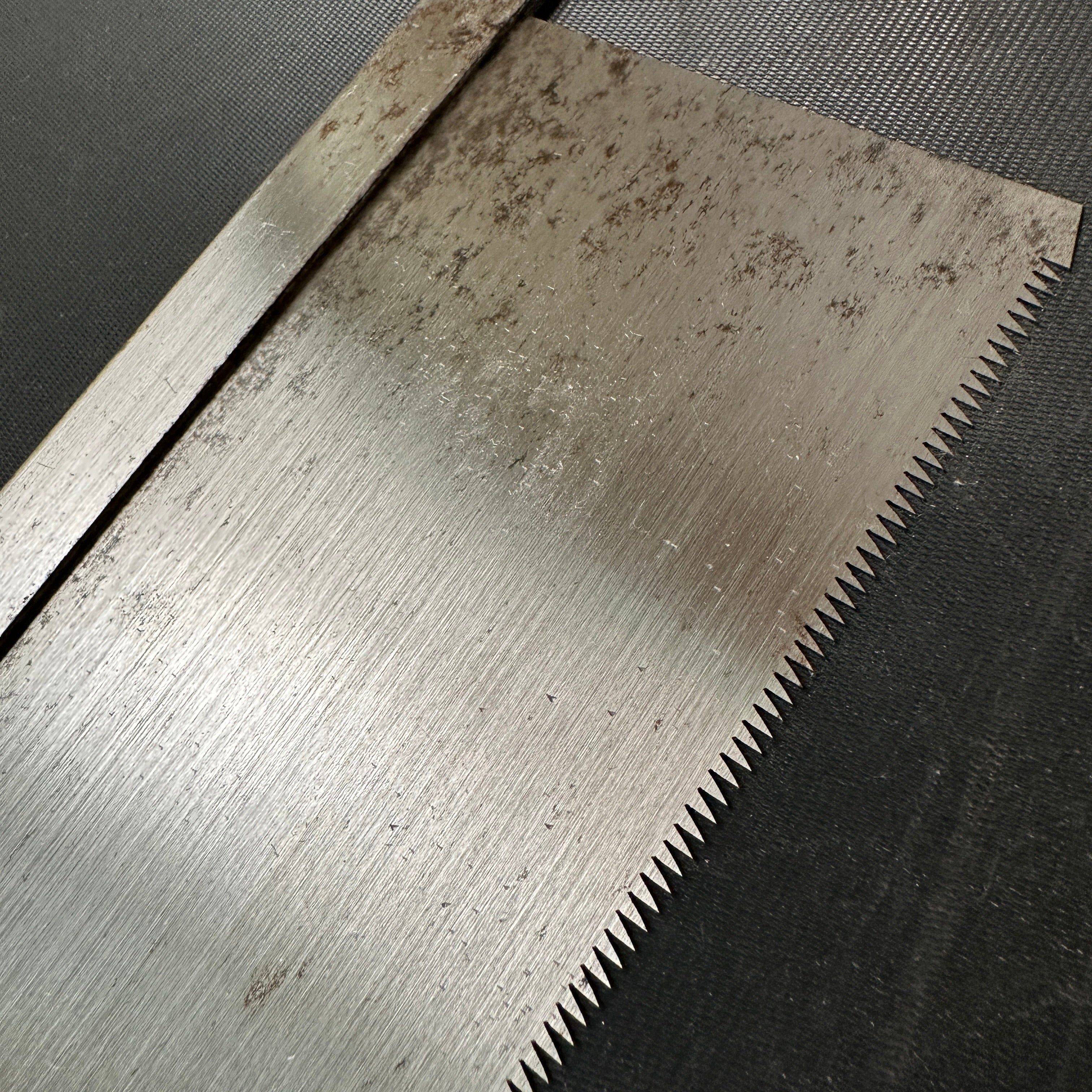 #D49 Old stock Nagakatsu Noko Japanese Rip cut Zero set Dozuki Saw For Soft Wood 長勝鋸 胴付き鋸 ホゾ挽 針葉材用 270mm