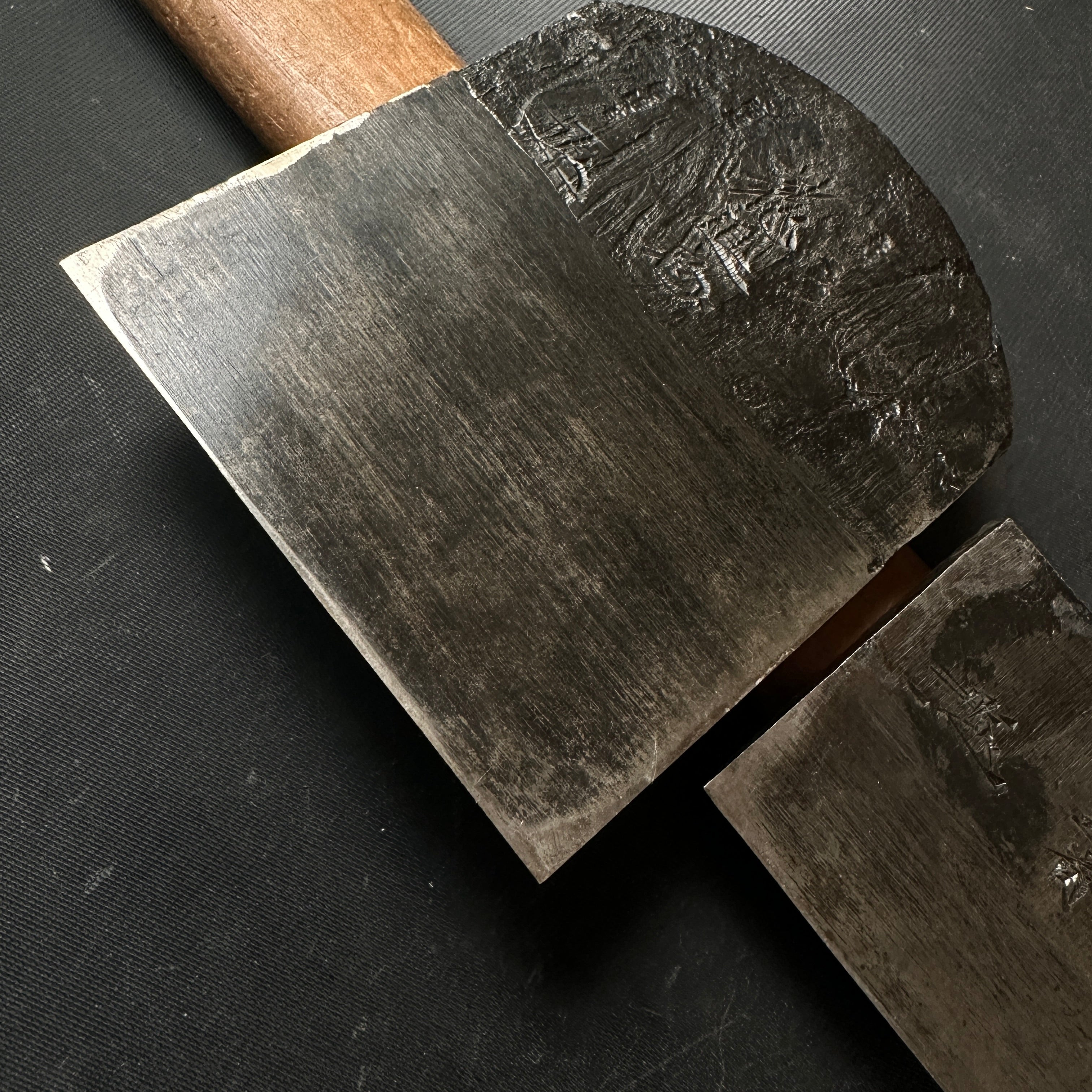 Old stock Ryushinsai Smoothing Plane (Kanna) by Tsutsumitomoichi 掘出し物 堤朋一作 龍進斎 仕上げ鉋 85mm