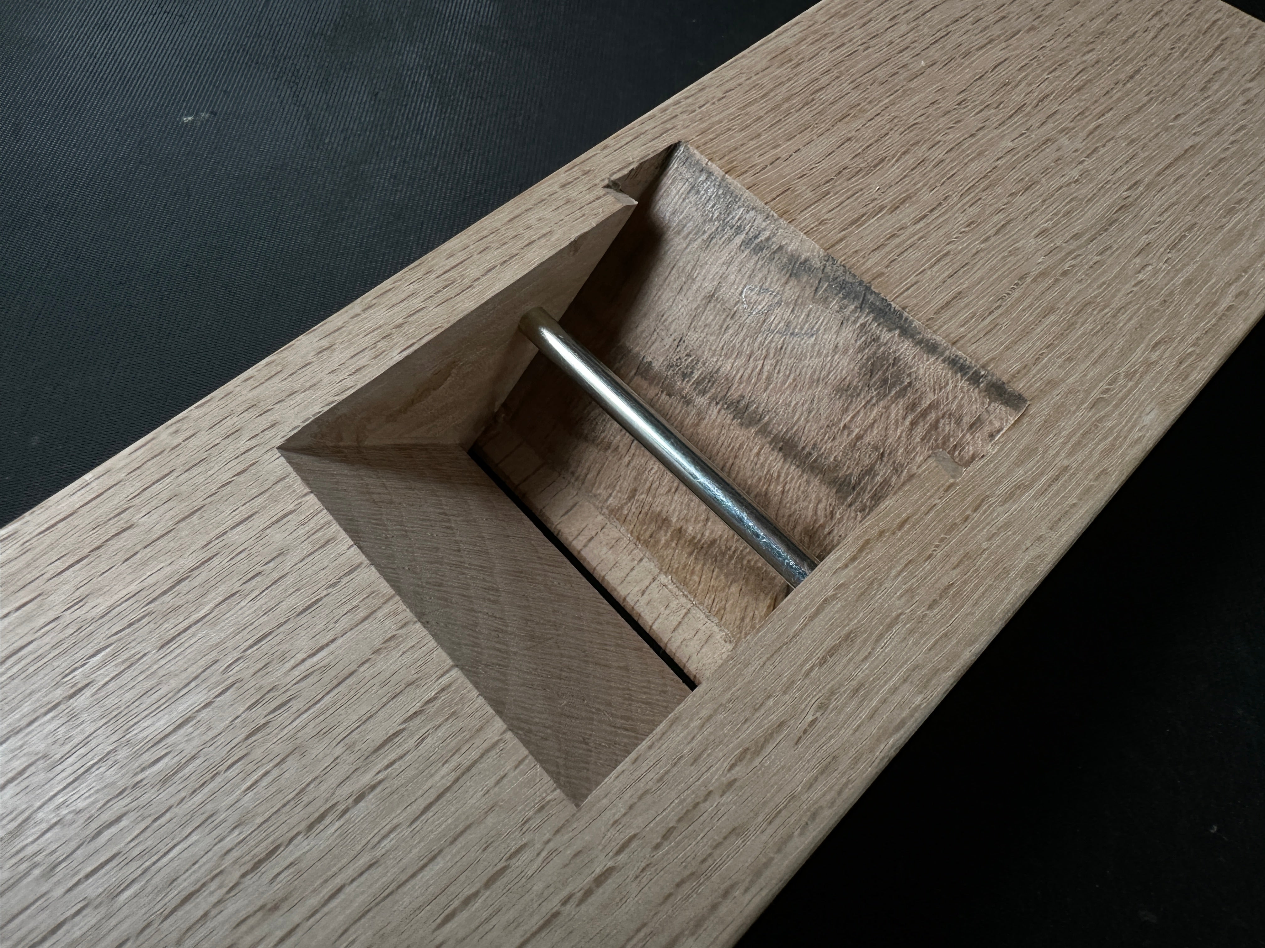 Ready to use!! Kanetada Smoothing Long body Plane (Nagadai-Kanna)with Koyoshiya dai 直ぐ使い 兼忠 玉鋼 初代一房作 仕上げ鉋 小吉屋 長台 70mm