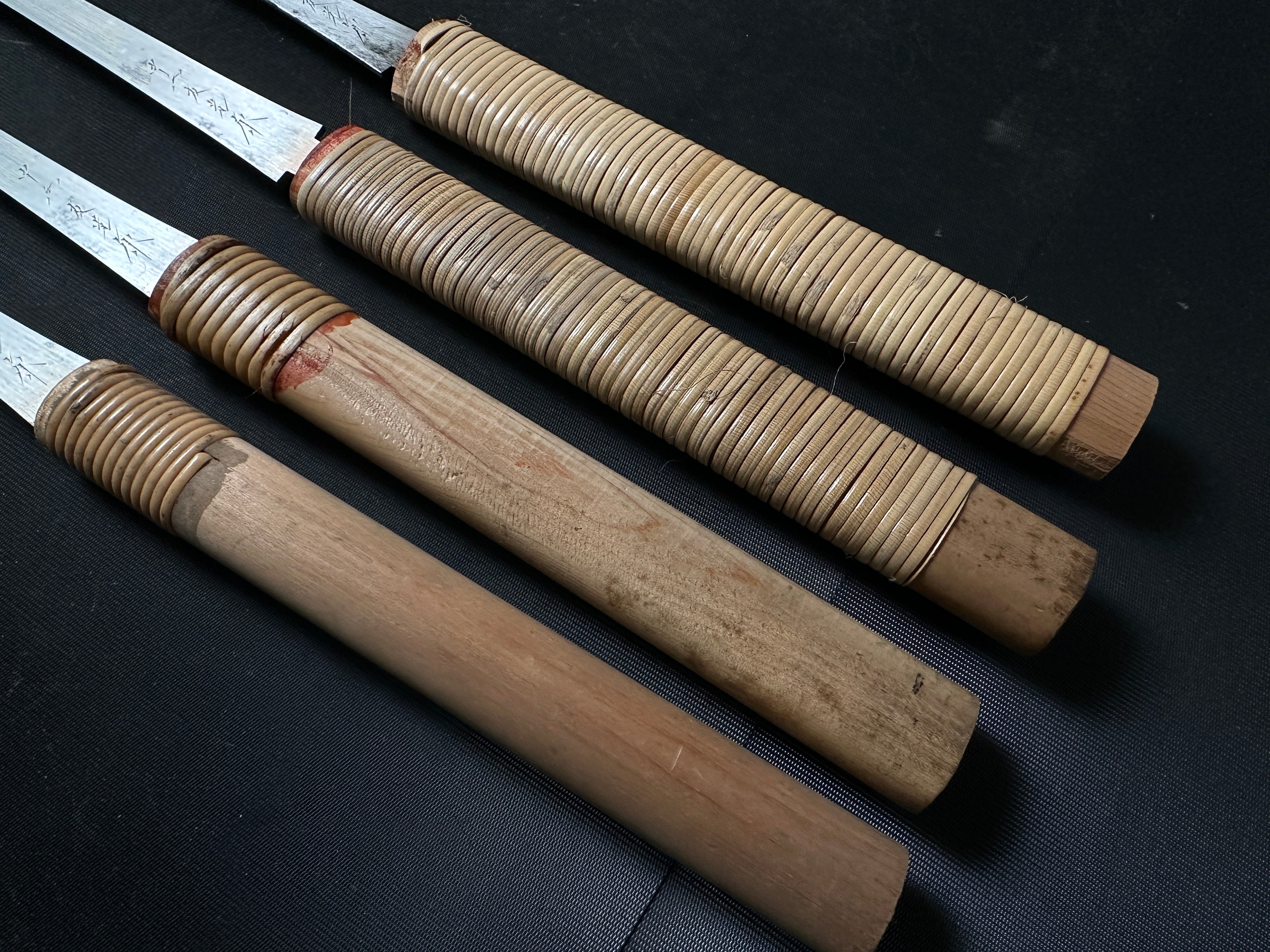 Old stock Ready to use Azebiki(Tomomitsu) Nokogiri Hand made saw 掘出し物 目立て済み 畔挽き鋸 60mm